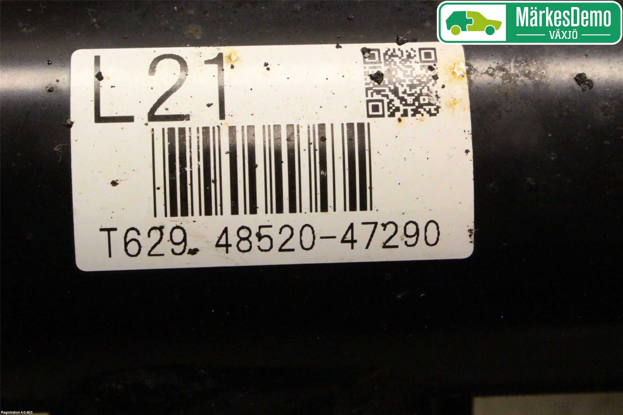 Toyota PRIUS (ZVW50) 16-21 Fjäderben Fram Vänster