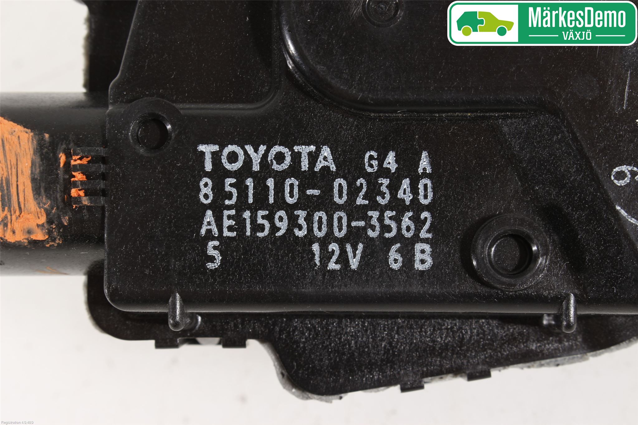 Toyota AURIS 13-19 Torkarmotor Vindruta