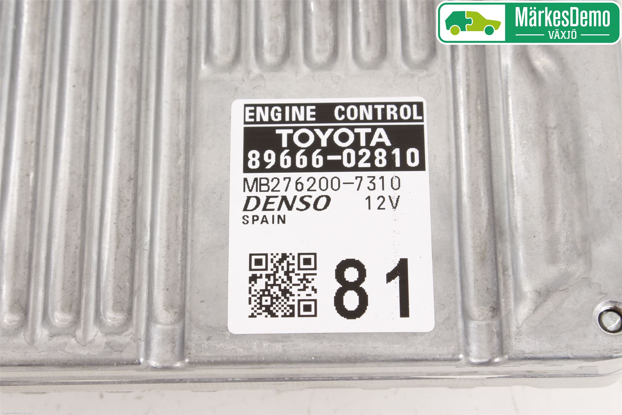 Toyota AURIS 13-19 Styrenhet Insprut Bensin