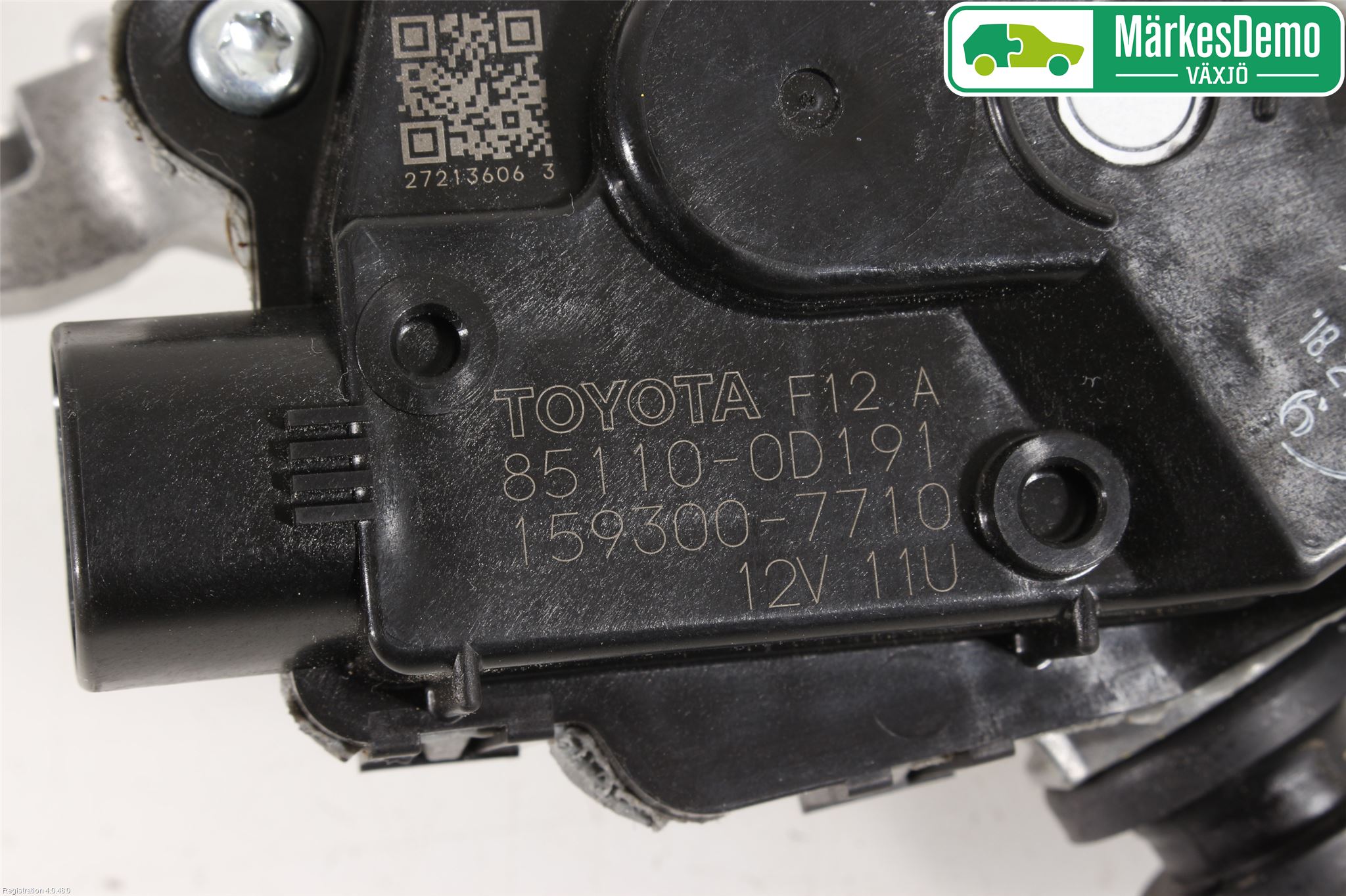 Toyota YARIS XP130 15-20 Torkarmotor Vindruta