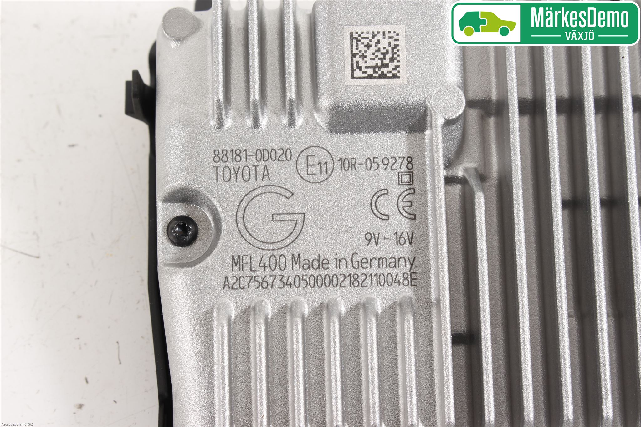 Toyota YARIS XP130 15-20 Sensor Aktivt Kollisionsskydd