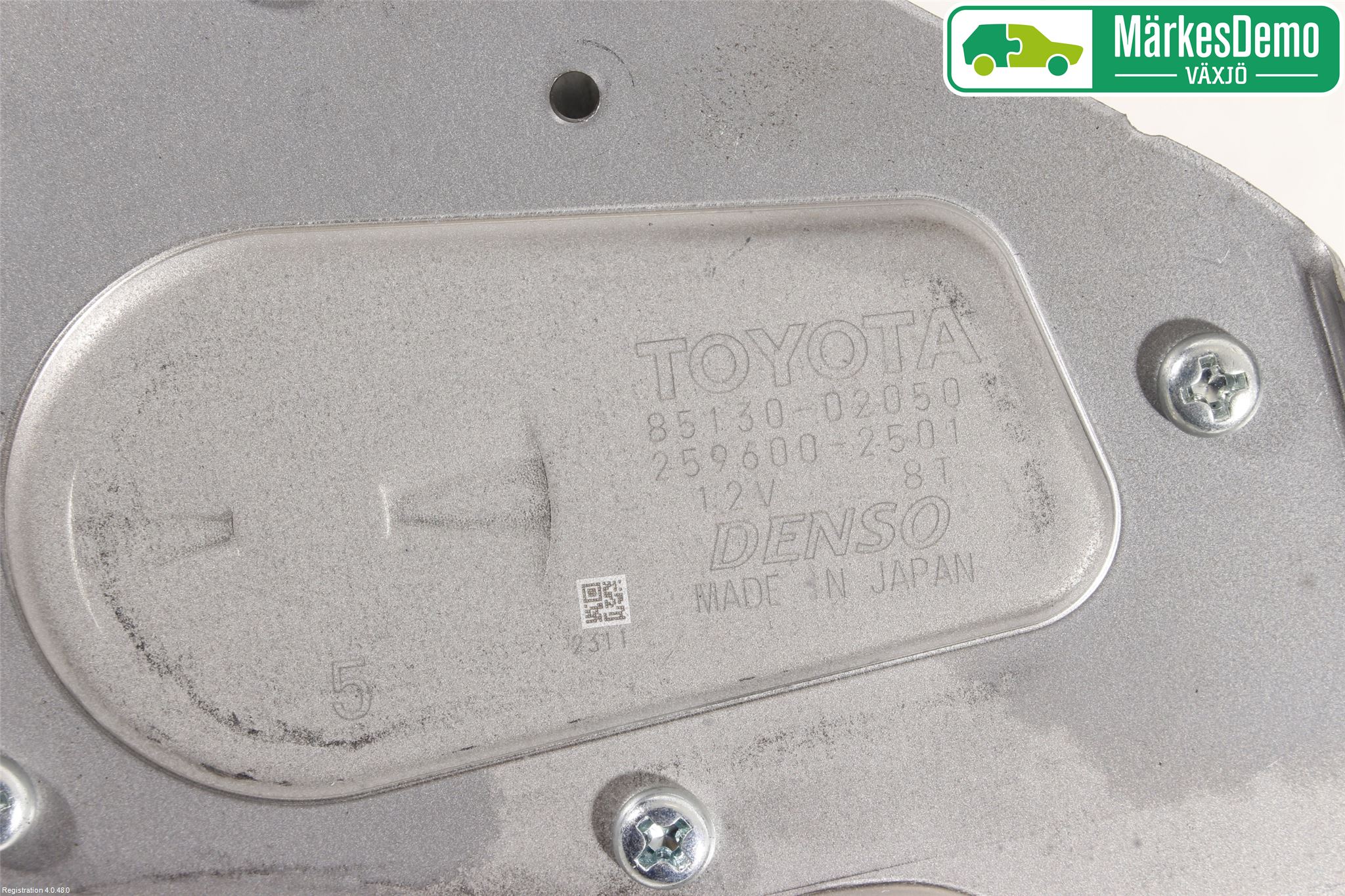 Toyota AURIS 13-19 Torkarmotor Baklucka