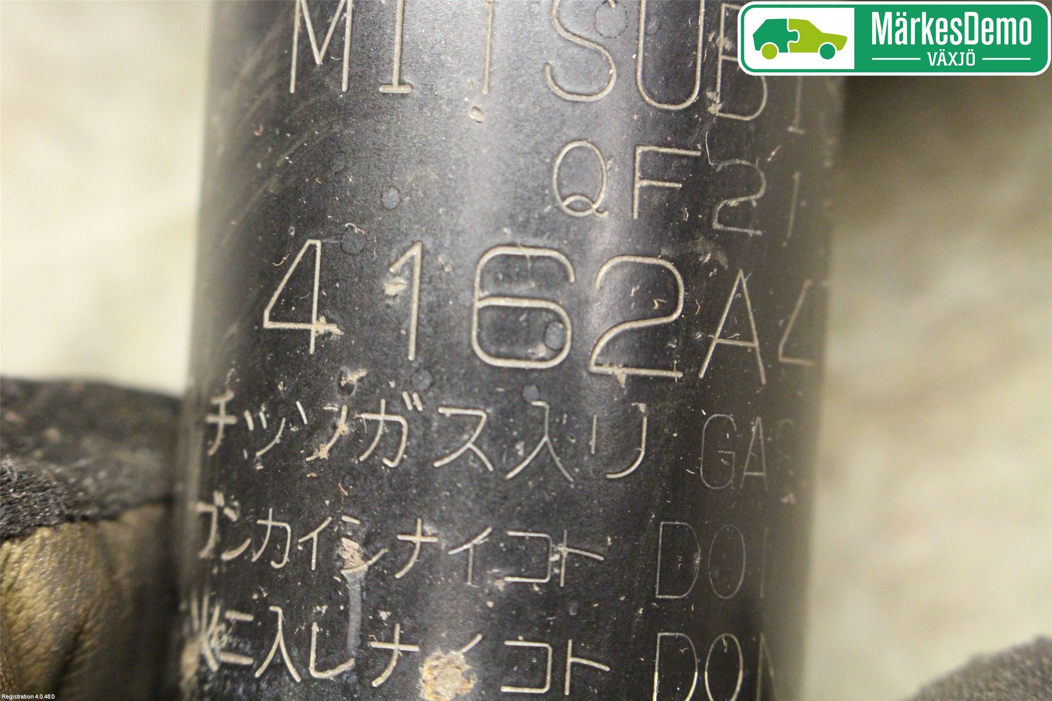 Mitsubishi ASX 10-22 Fjäderben Bak Vänster