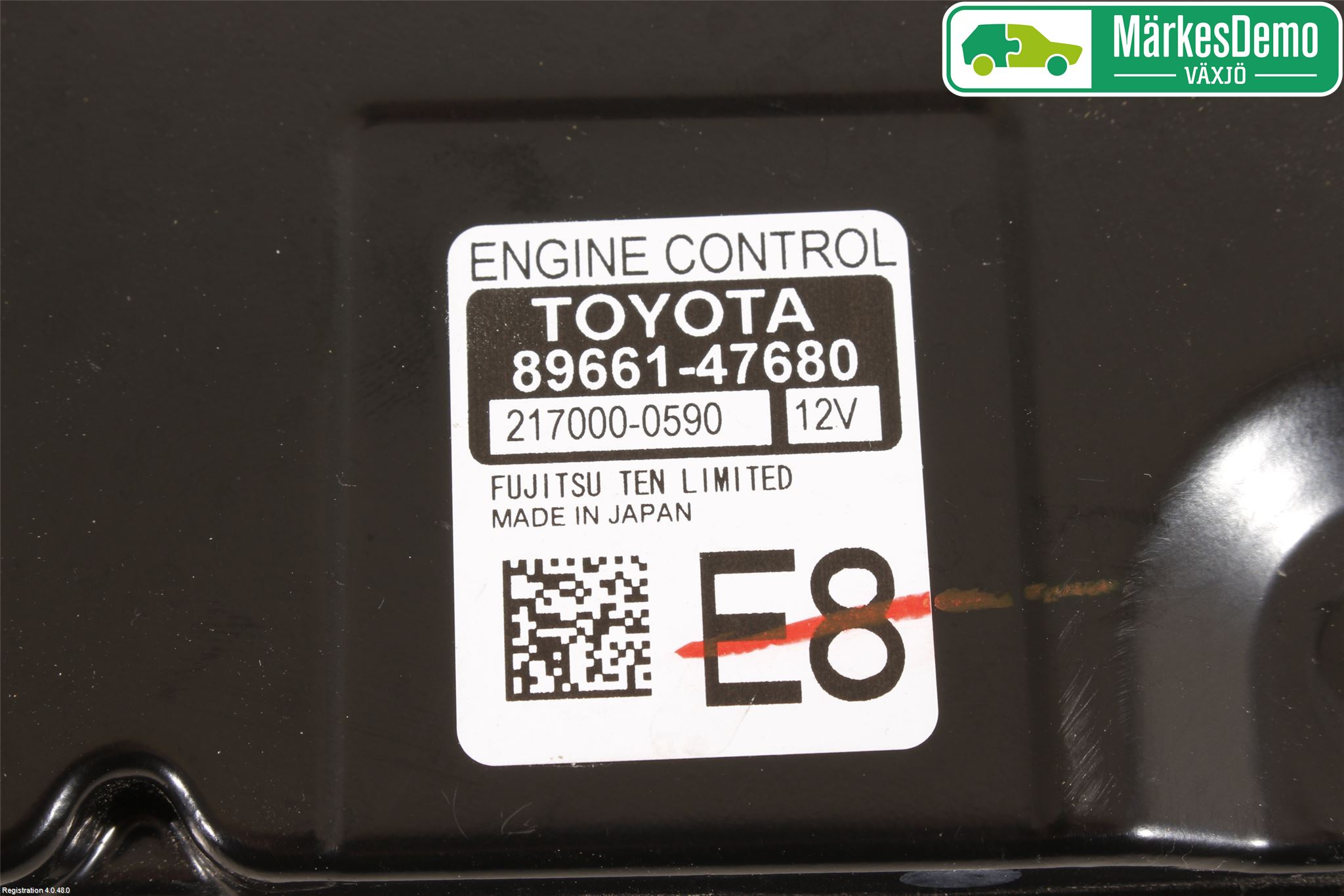Toyota PRIUS (ZVW50) 16-21 Styrenhet Insprut Bensin