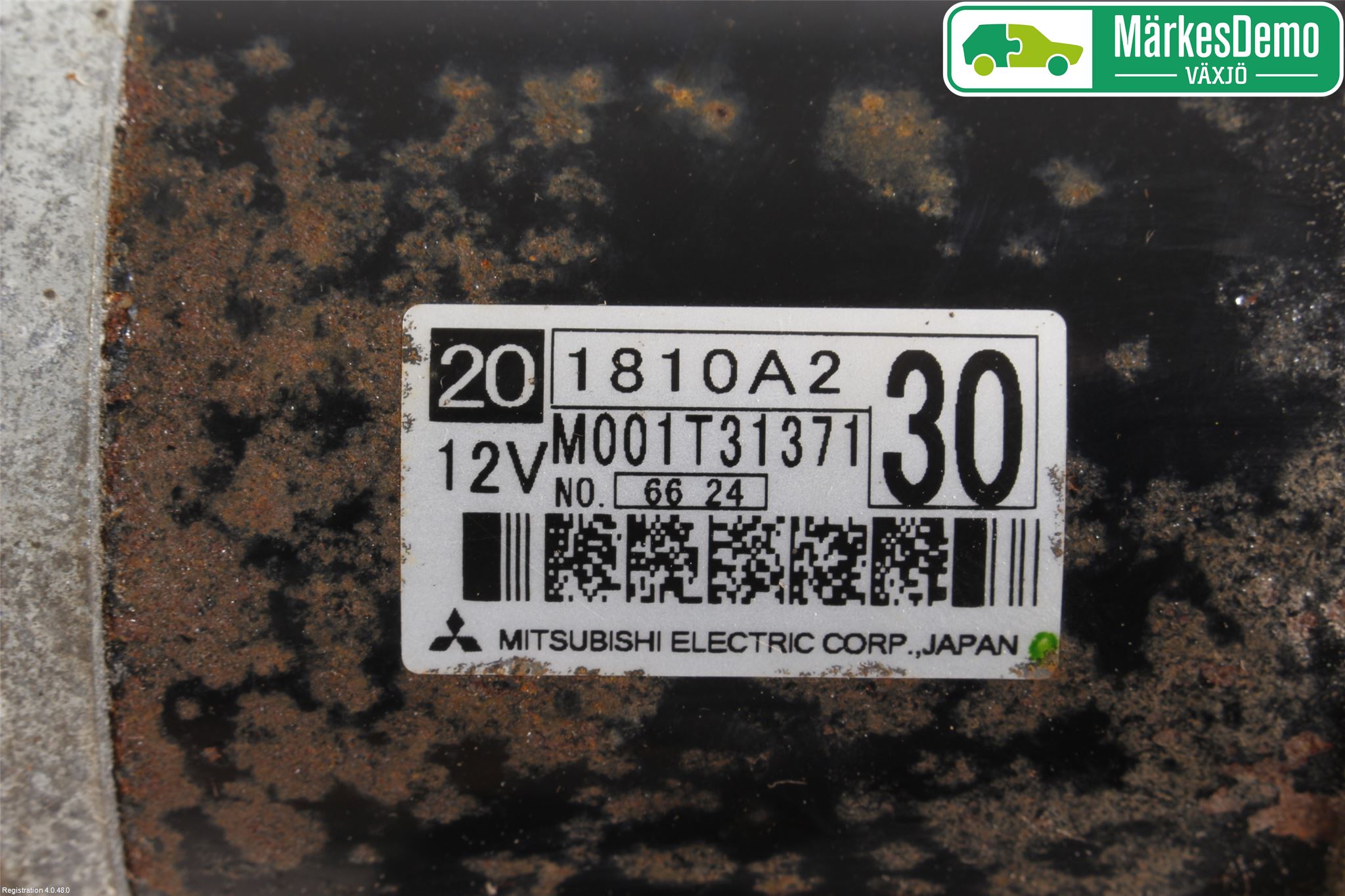 Mitsubishi ASX 10-22 Startmotor Diesel