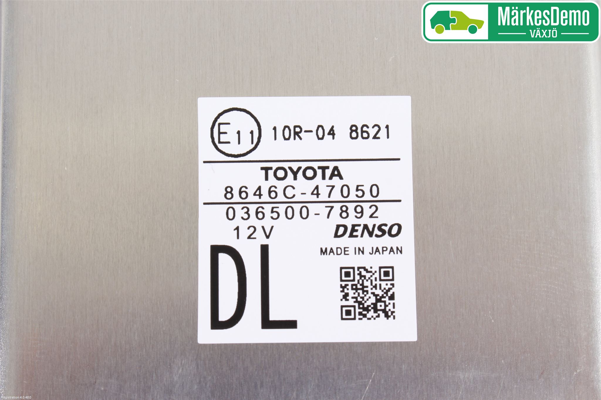 Toyota PRIUS+ ZVW40 12-20 Sensor Aktivt Kollisionsskydd