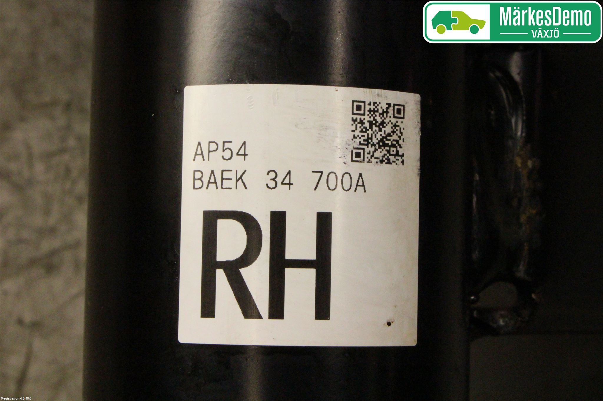 Mazda 3 III 14-19 Fjäderben Fram Höger