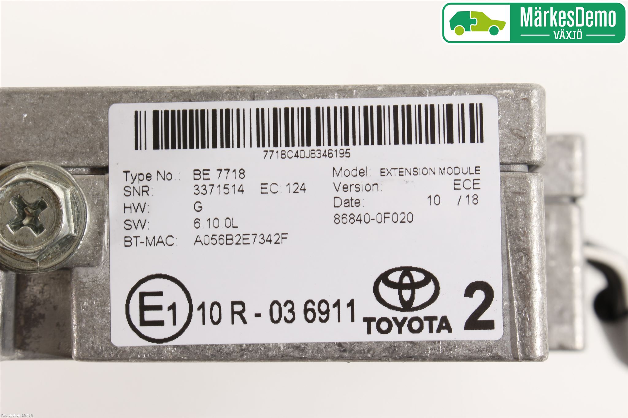 Toyota AVENSIS 16-18 Cd Radio - Multimediapanel