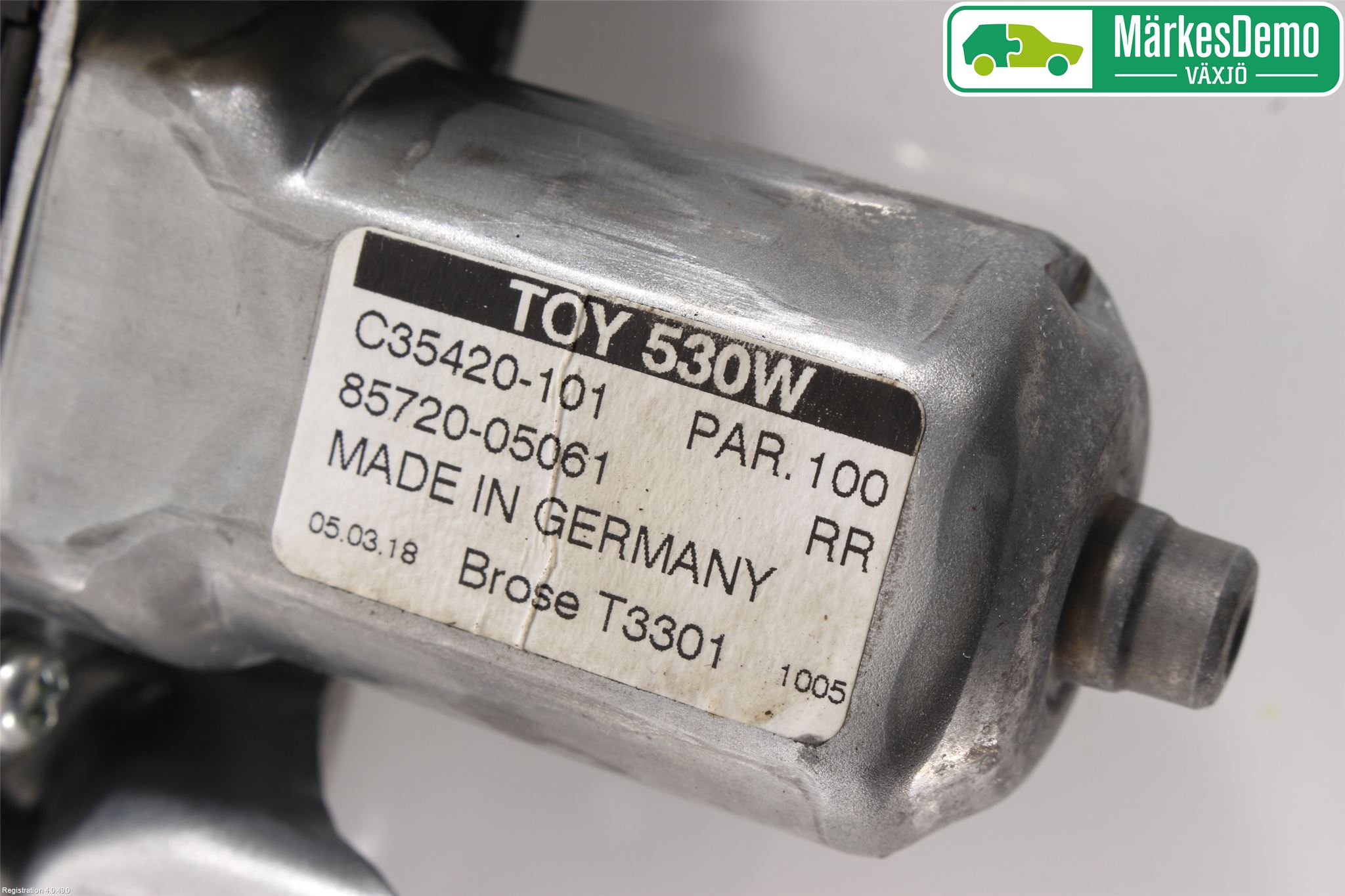 Toyota AVENSIS 16-18 Fönsterhiss El Kompl