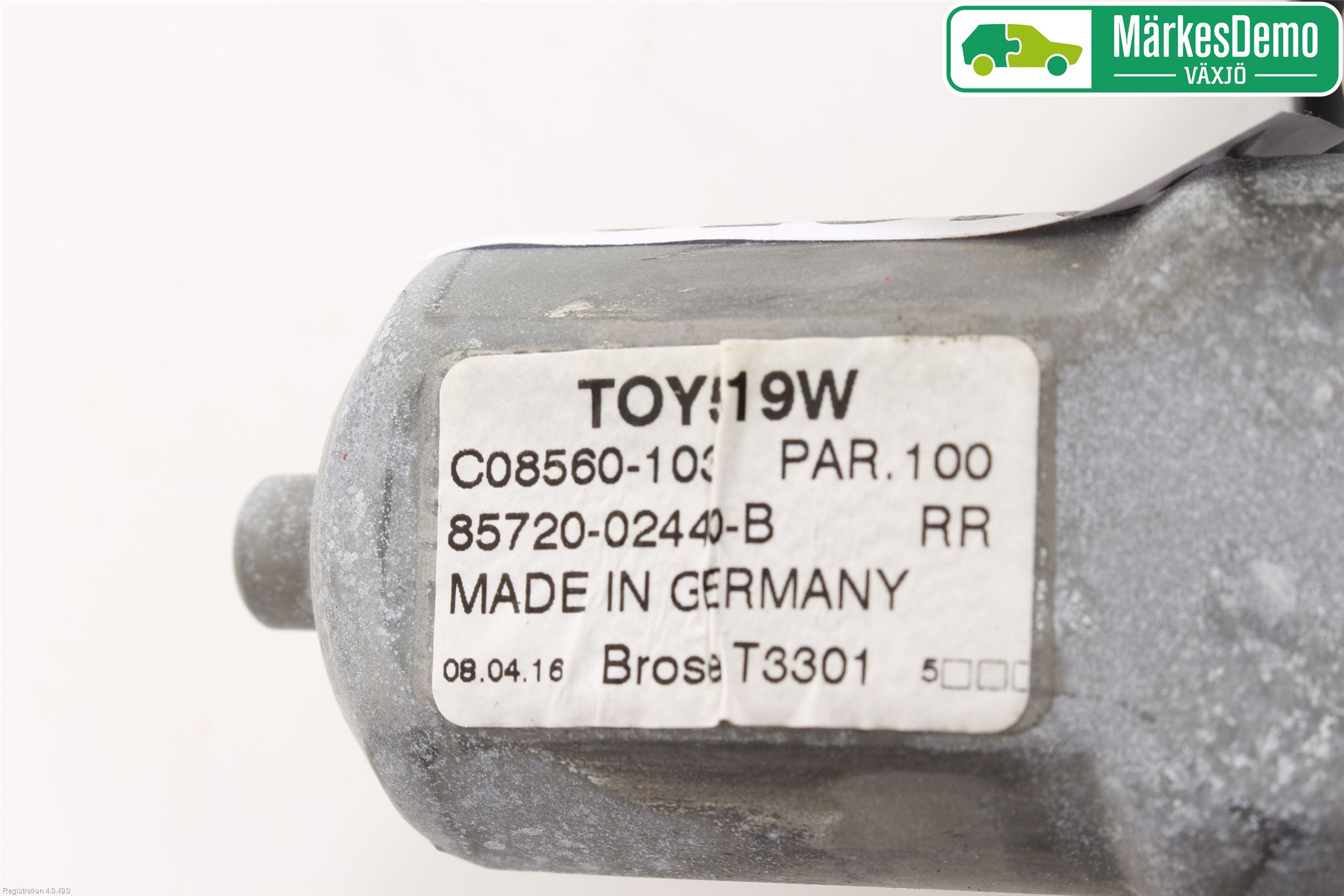 Toyota AURIS 13-19 Fönsterhiss El Kompl