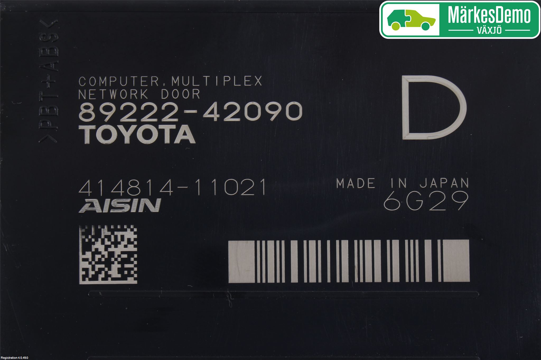 Toyota RAV4 13-18 Styrenhet Baklucka