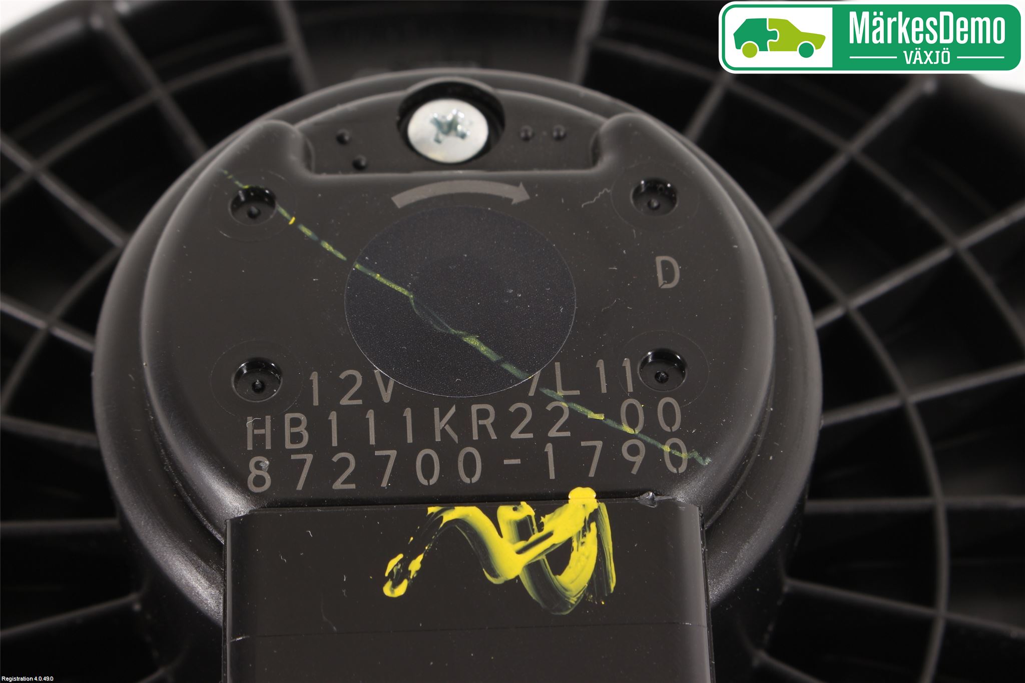 Mazda 3 III 14-19 Värmefläkt