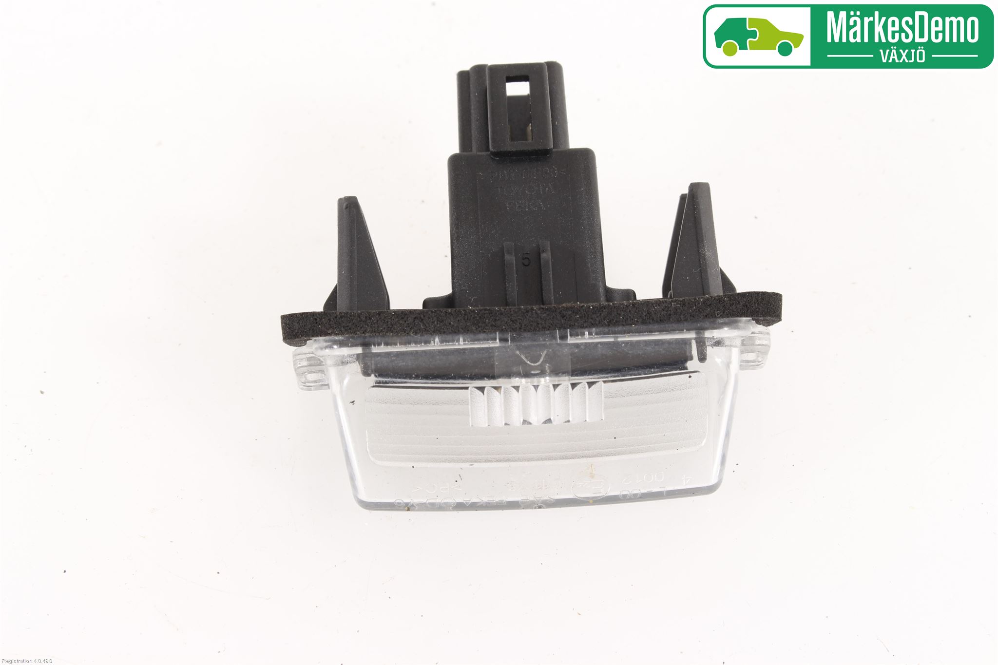 Toyota YARIS XP130 15-20 Skylt Belysning