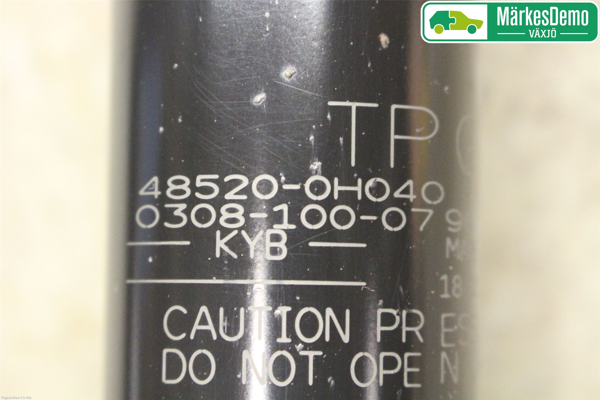 Toyota AYGO 15-21 Fjäderben Fram Vänster