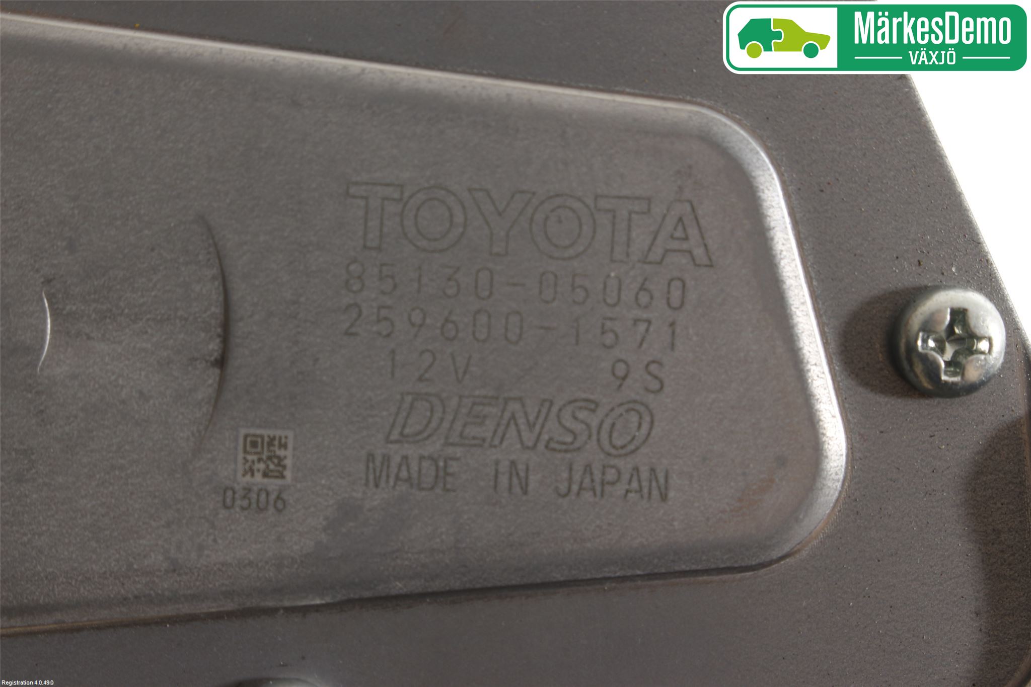 Toyota AVENSIS 16-18 Torkarmotor Baklucka