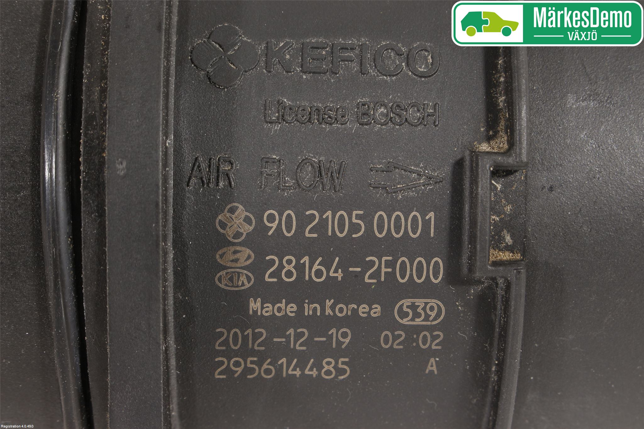 Hyundai SANTA FE 13-18 Injluftmassamätare