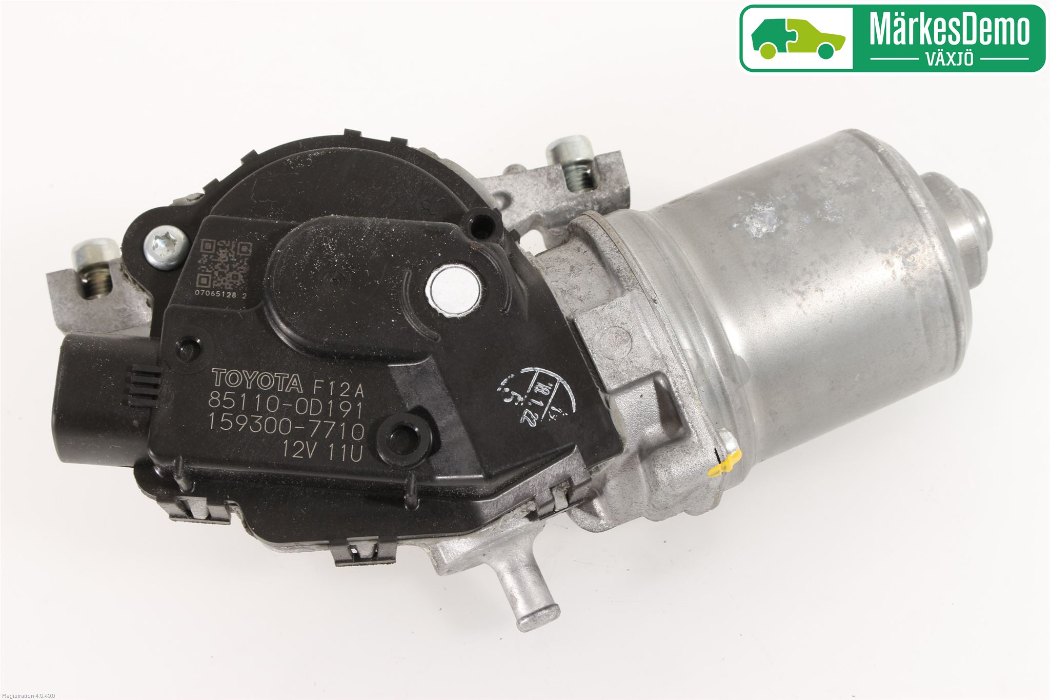 Toyota YARIS XP130 15-20 Torkarmotor Vindruta