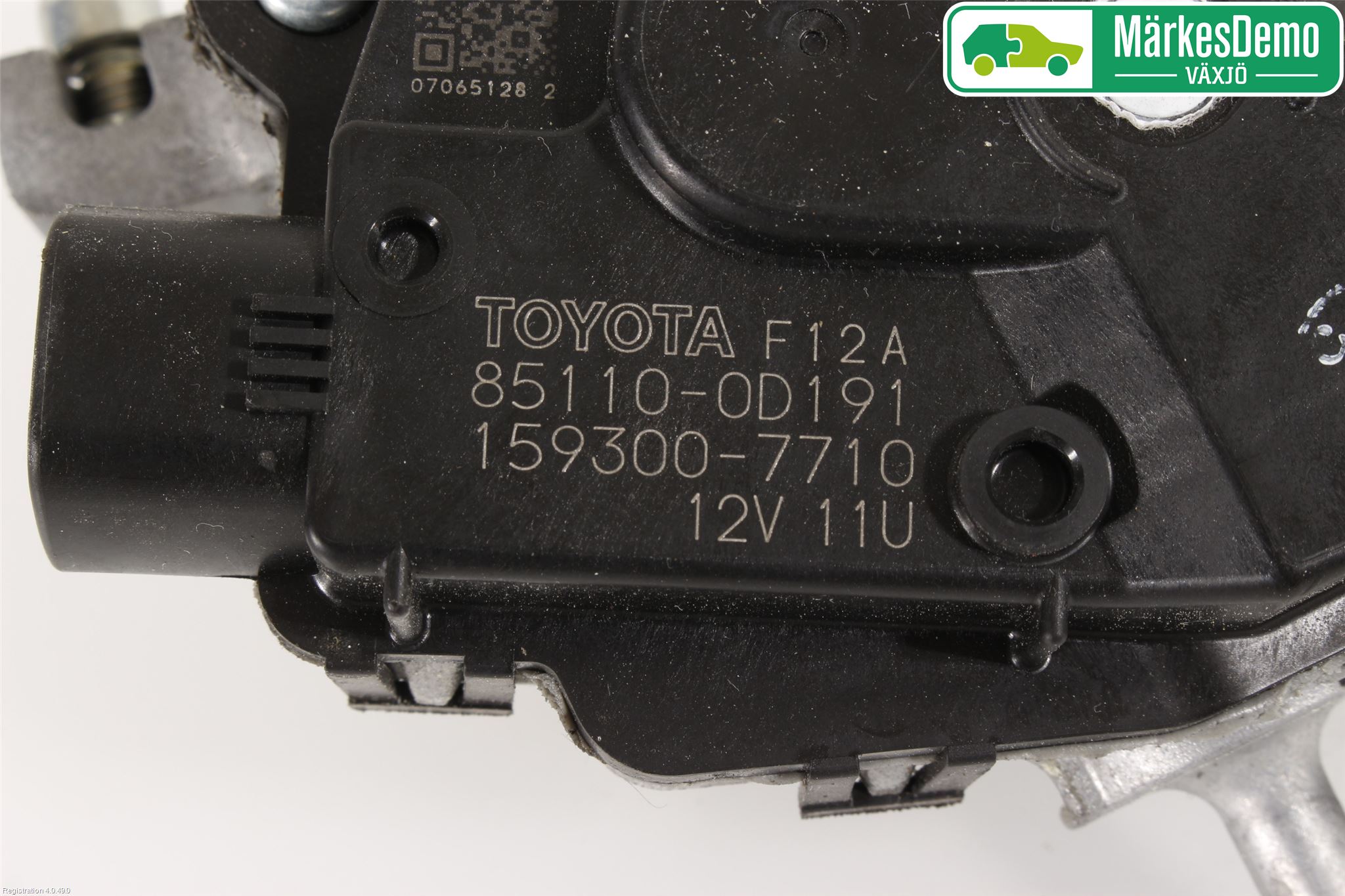 Toyota YARIS XP130 15-20 Torkarmotor Vindruta