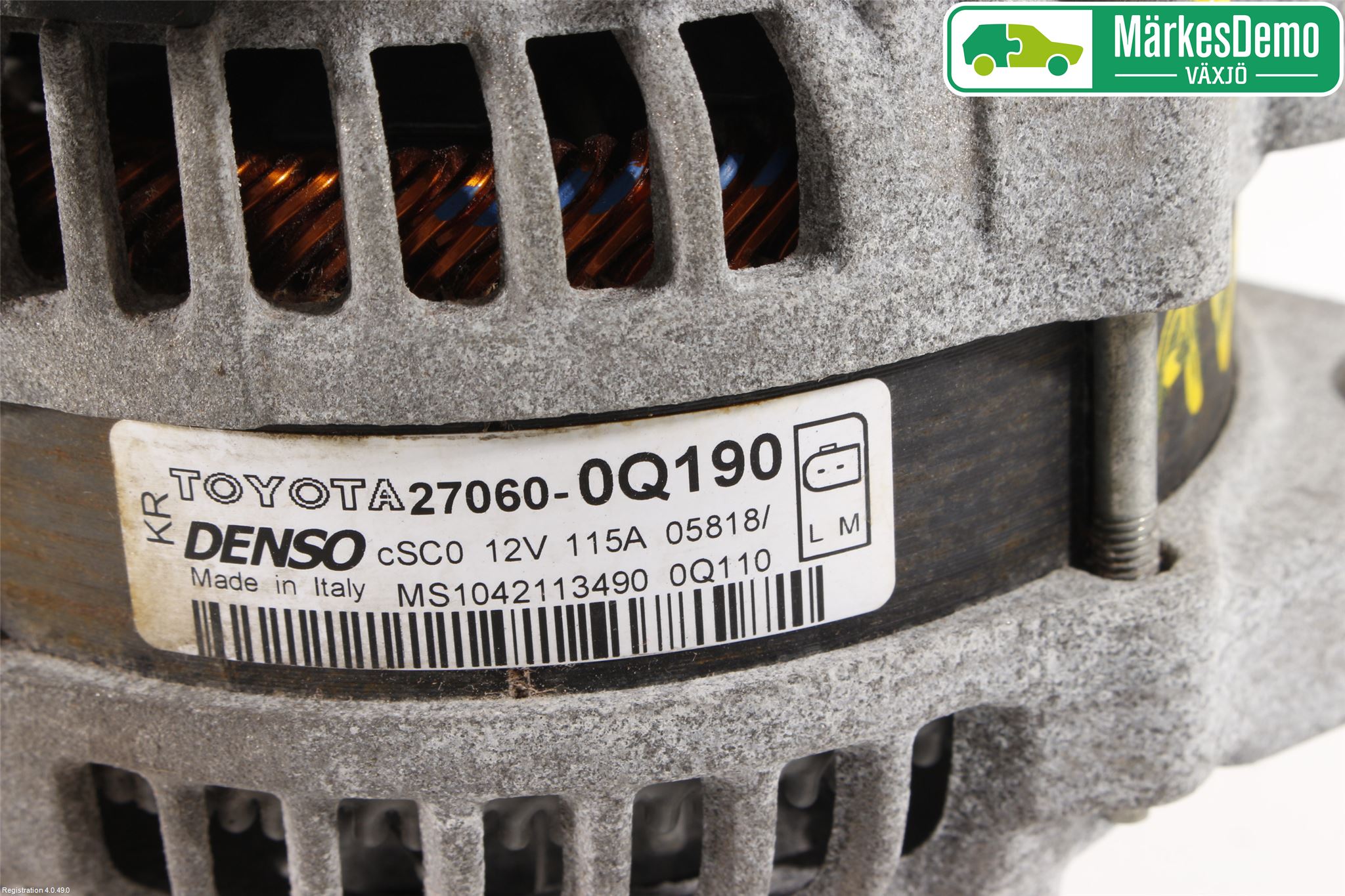 Toyota AYGO 15-21 Generator