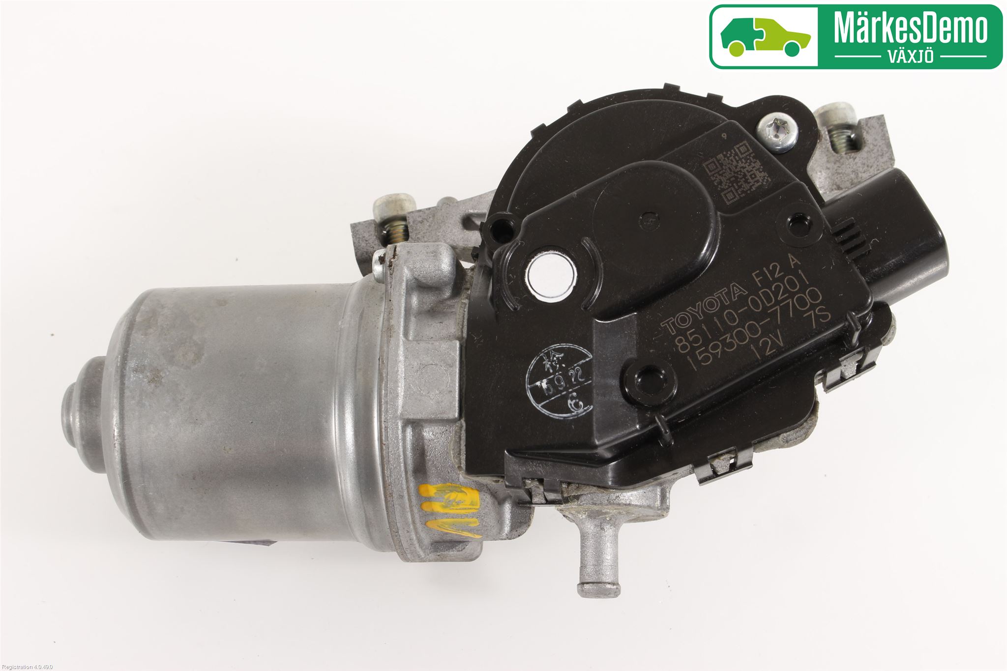 Toyota YARIS XP130 15-20 Torkarmotor Vindruta