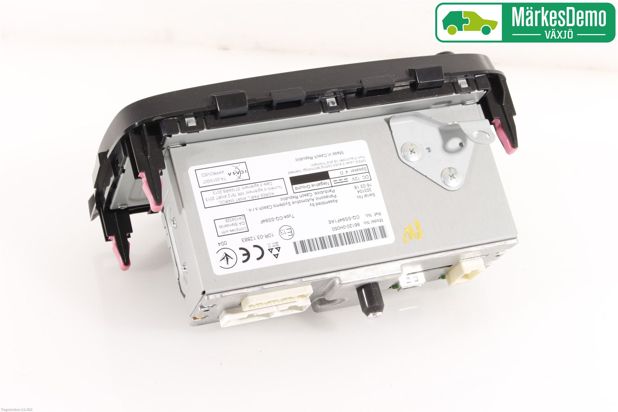 Toyota AYGO 15-21 Cd Radio - Multimediapanel