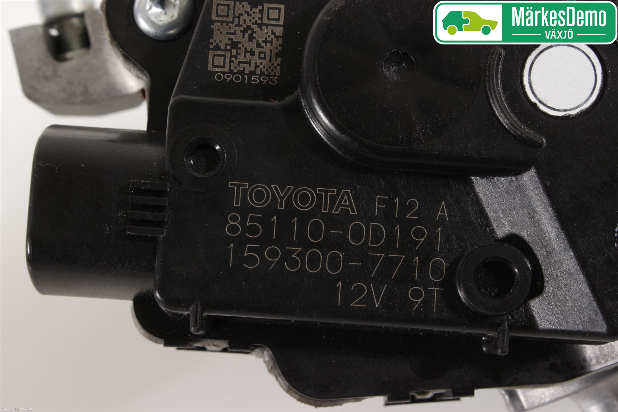 Toyota YARIS XP130 15-20 Torkarmotor Vindruta