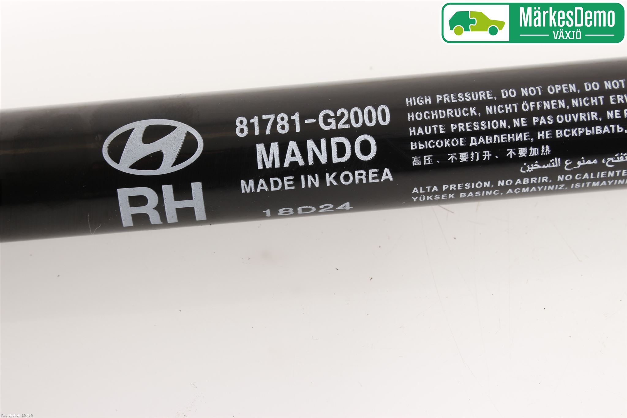 Hyundai IONIQ AE 17-22 Gasfjäder Baklucka