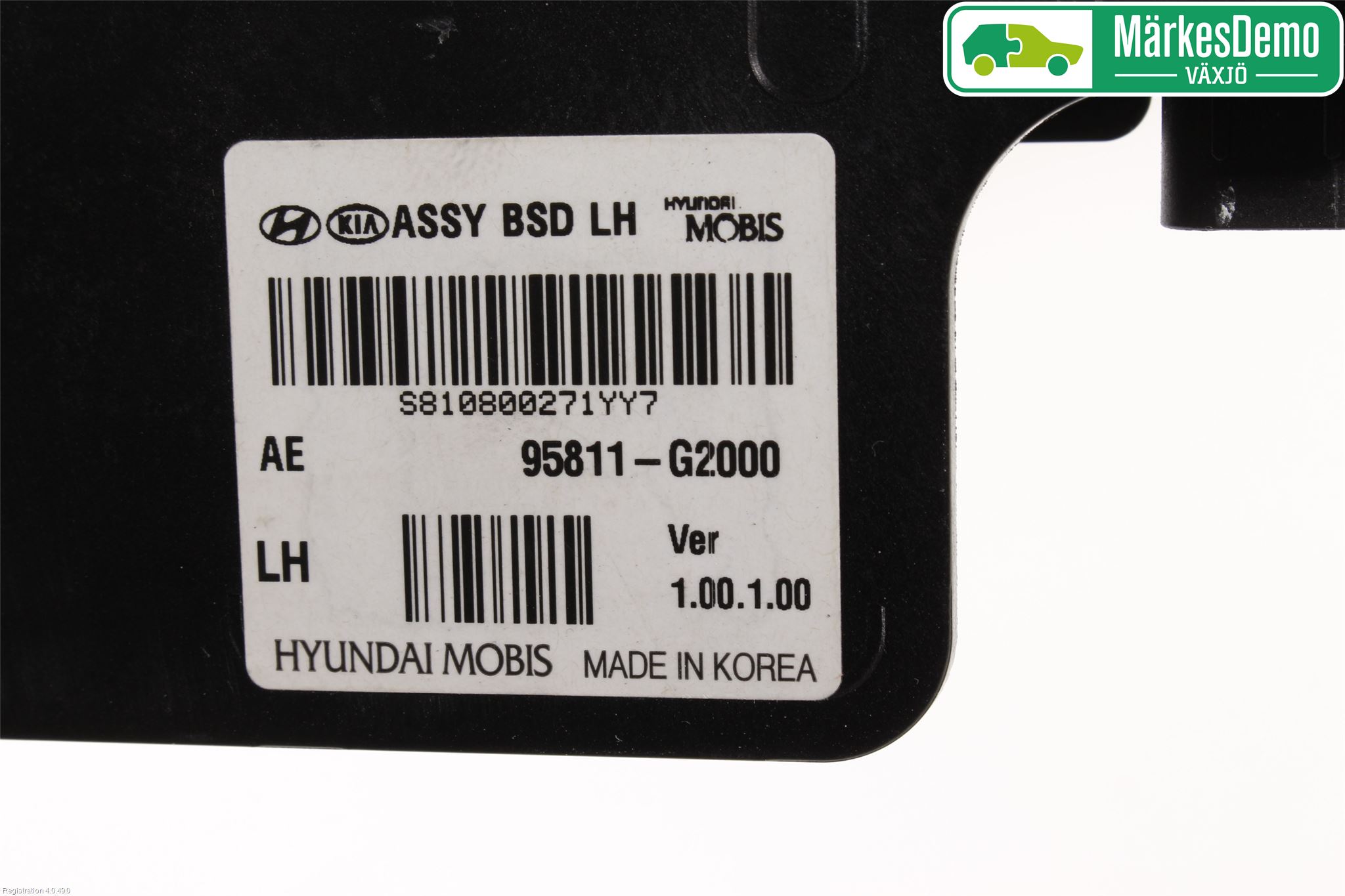 Hyundai IONIQ AE 17-22 Sensor Aktivt Kollisionsskydd