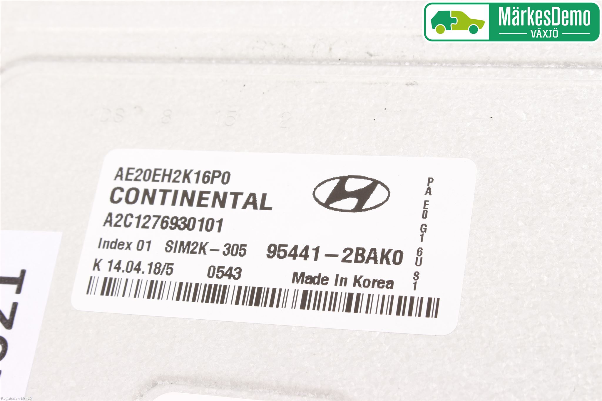 Hyundai IONIQ AE 17-22 Styrenhet Växellåda