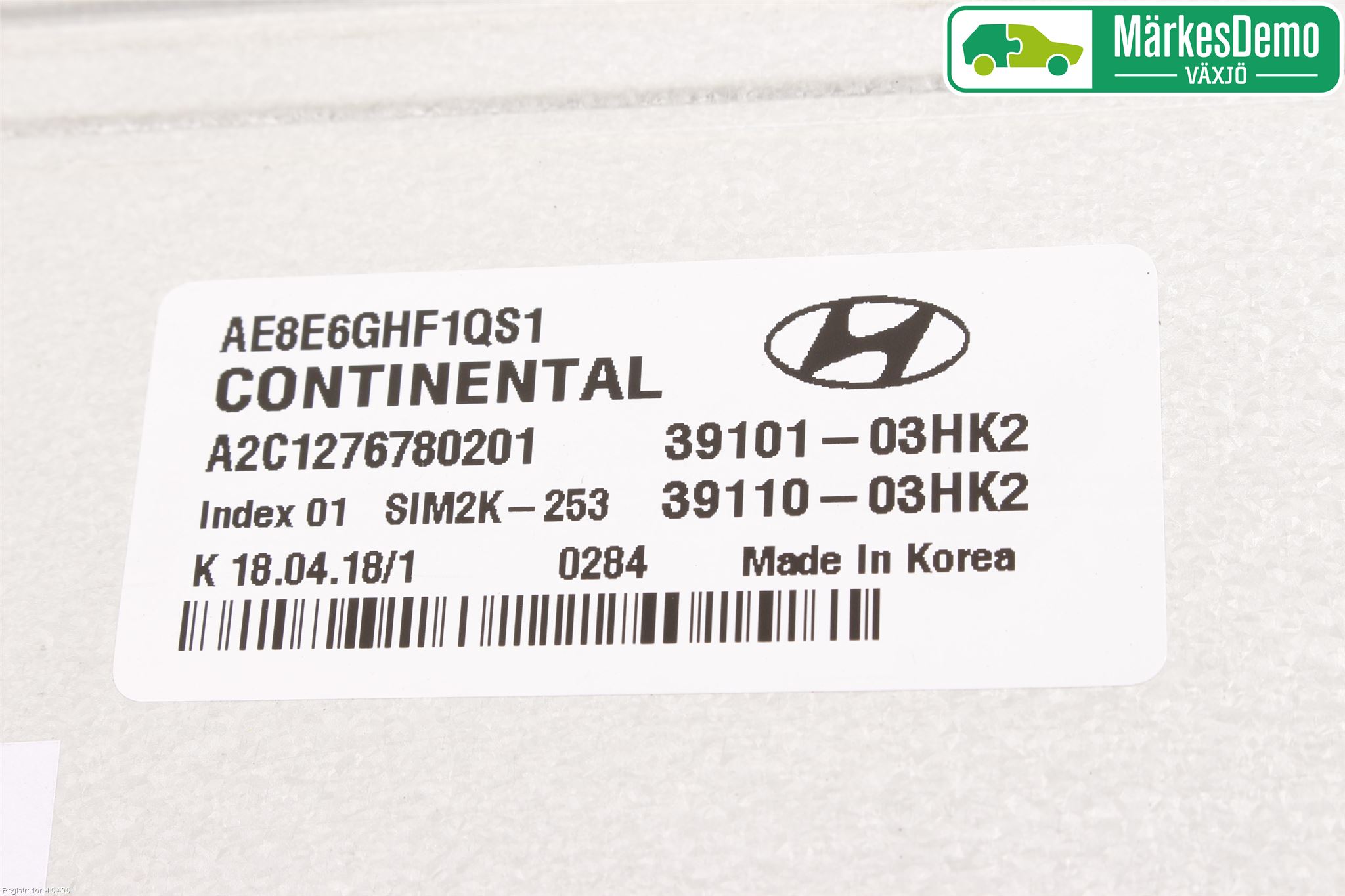 Hyundai IONIQ AE 17-22 Styrenhet Insprut Bensin