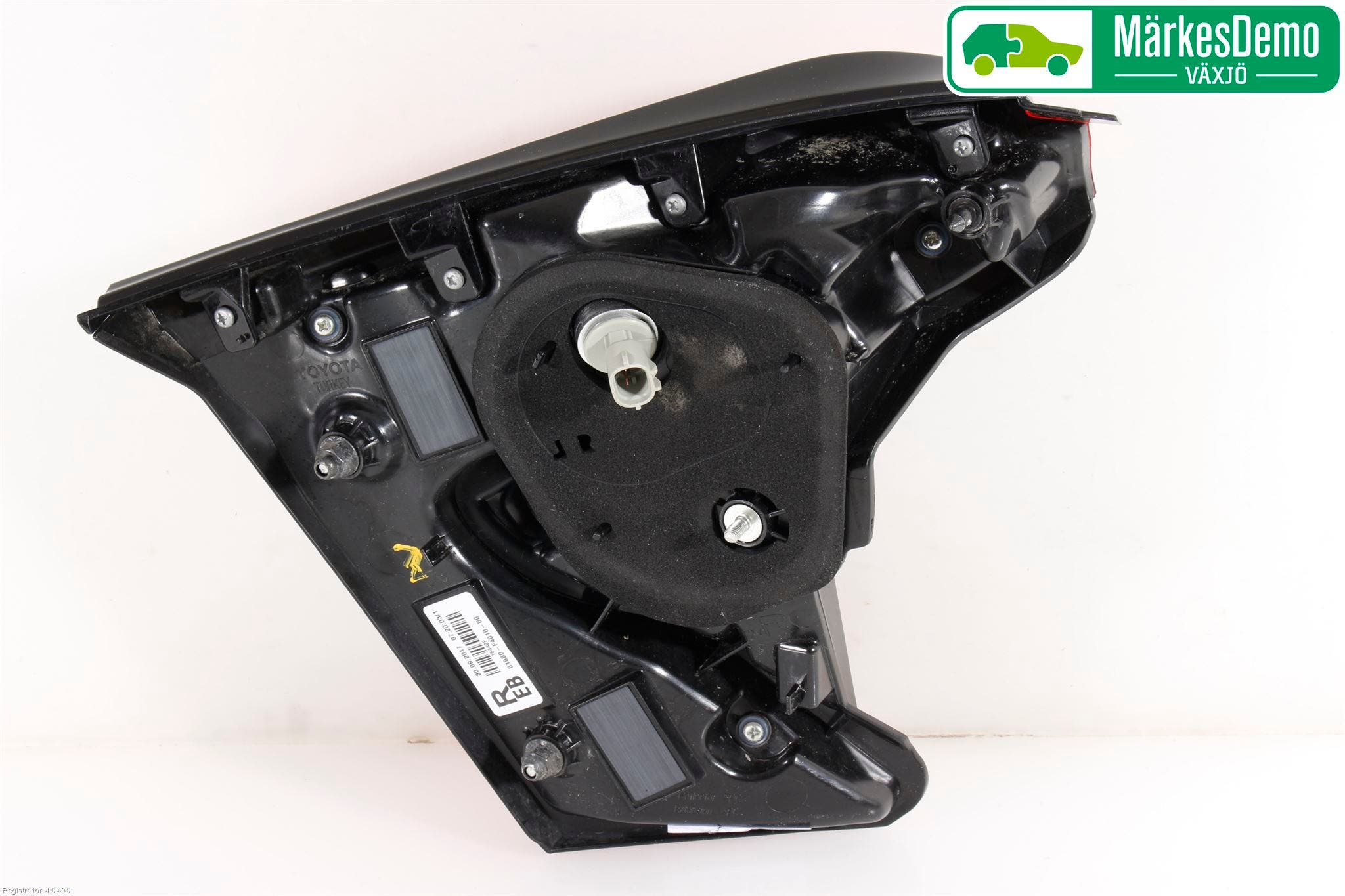 Toyota C-HR 16-23 Bakljus Lucka Hö