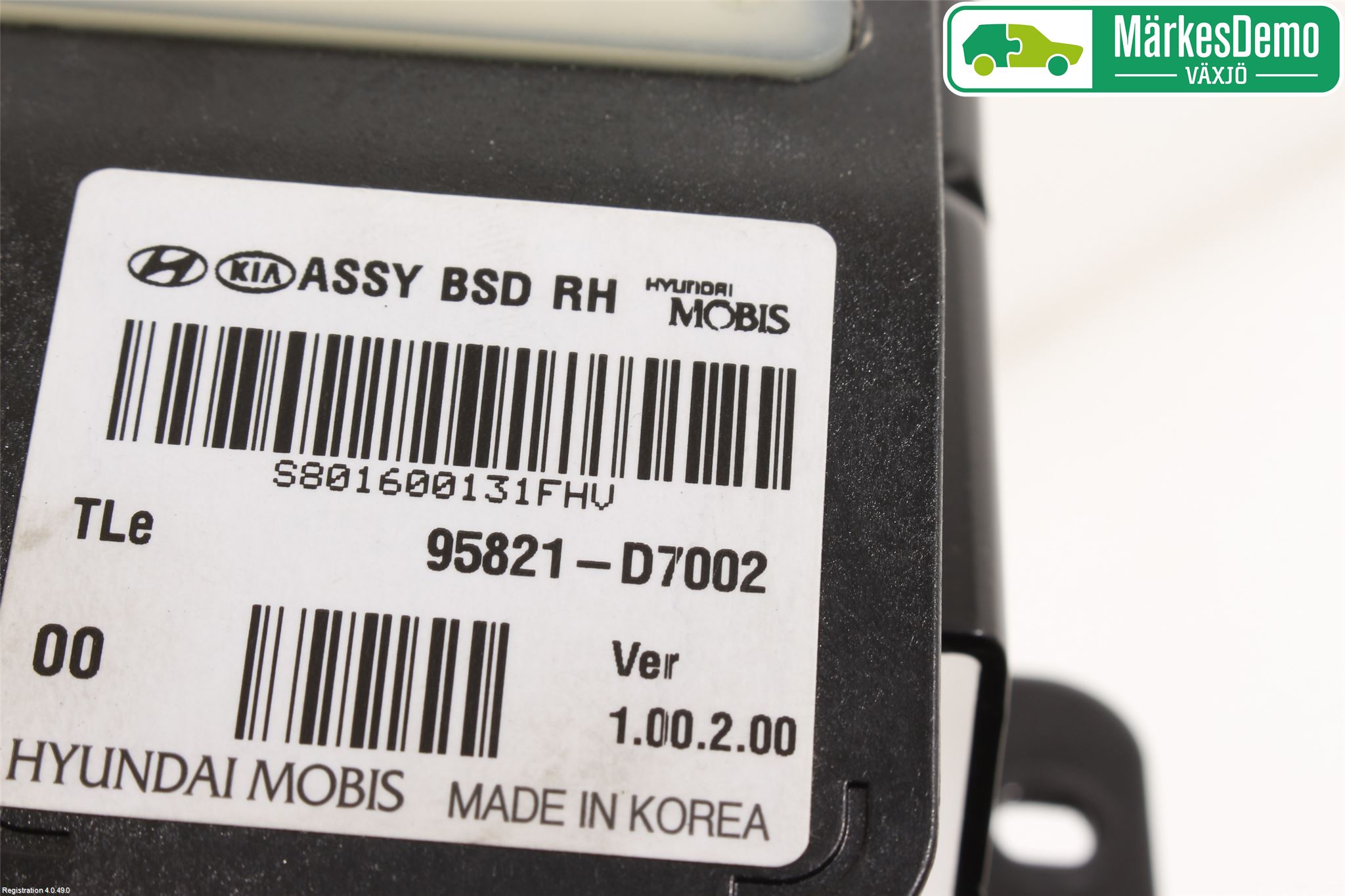 Hyundai TUCSON 05- Sensor Aktivt Kollisionsskydd