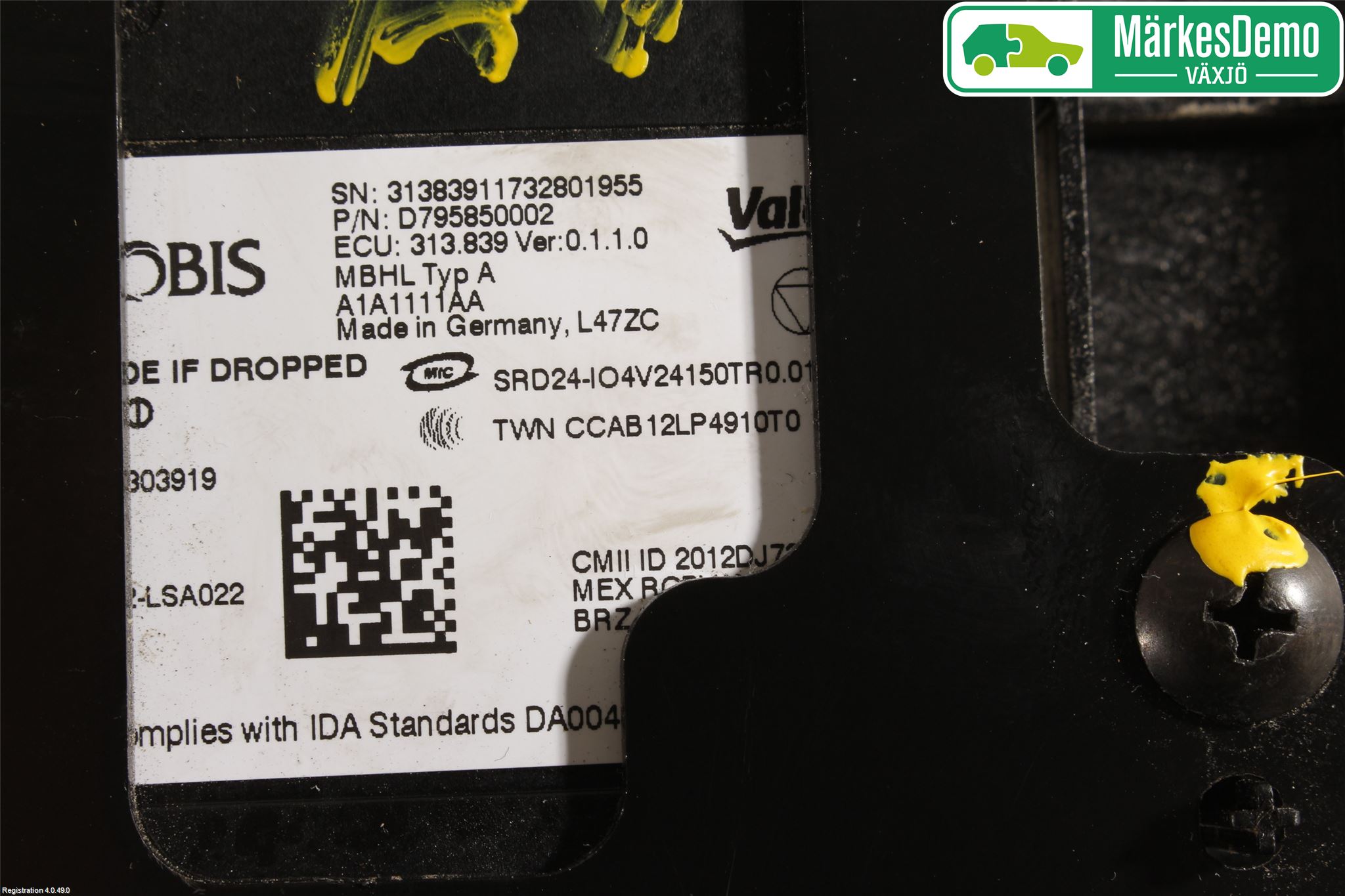 Hyundai TUCSON 05- Sensor Aktivt Kollisionsskydd