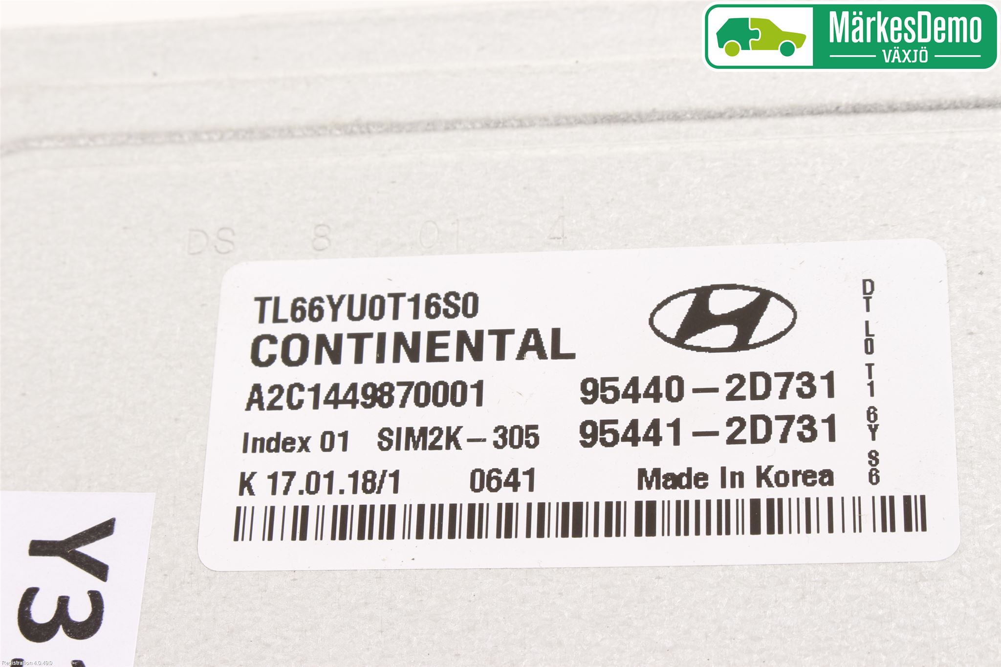 Hyundai TUCSON 05- Styrenhet Växellåda