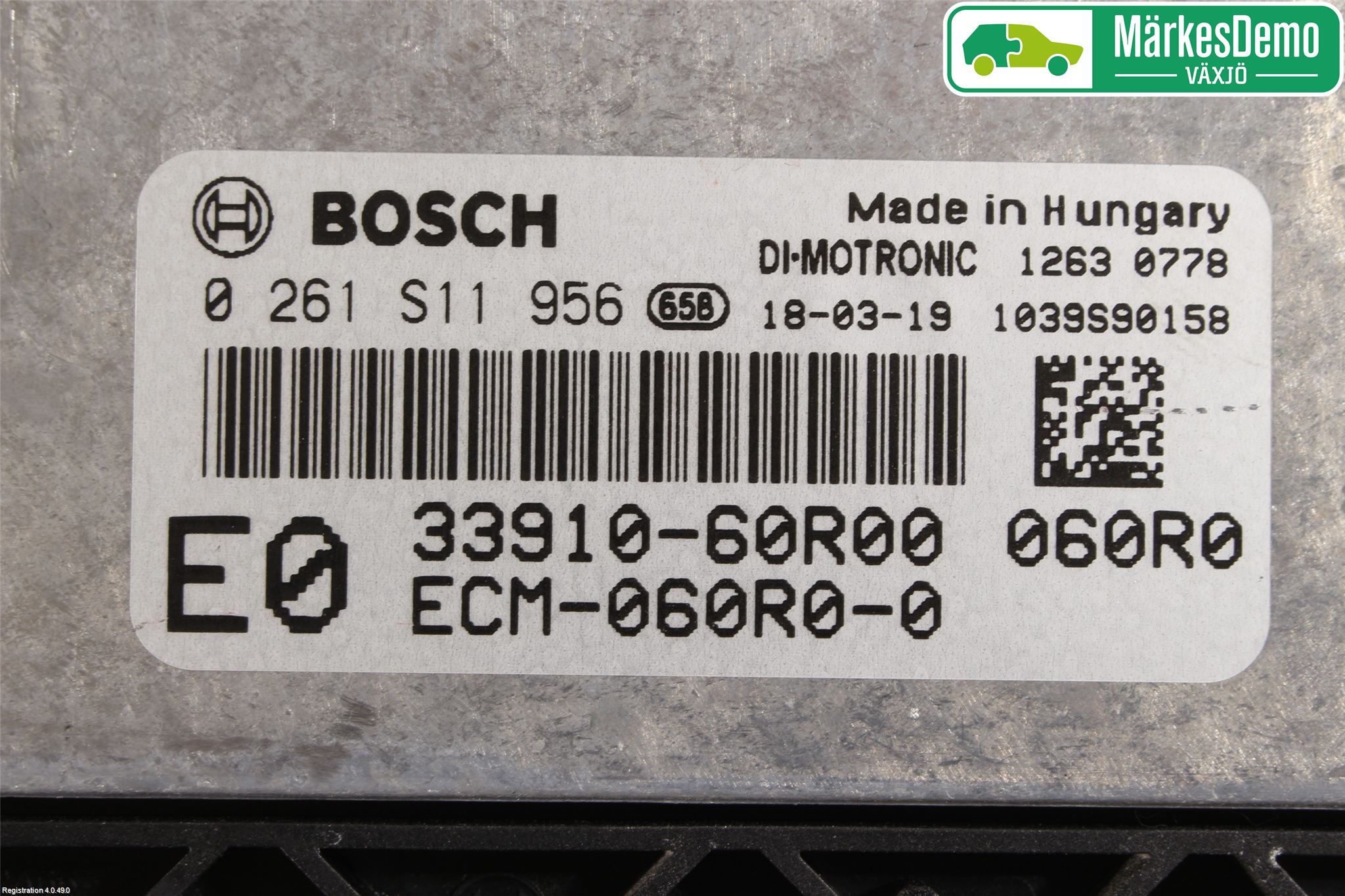 Suzuki VITARA 15- Styrenhet Insprut Bensin