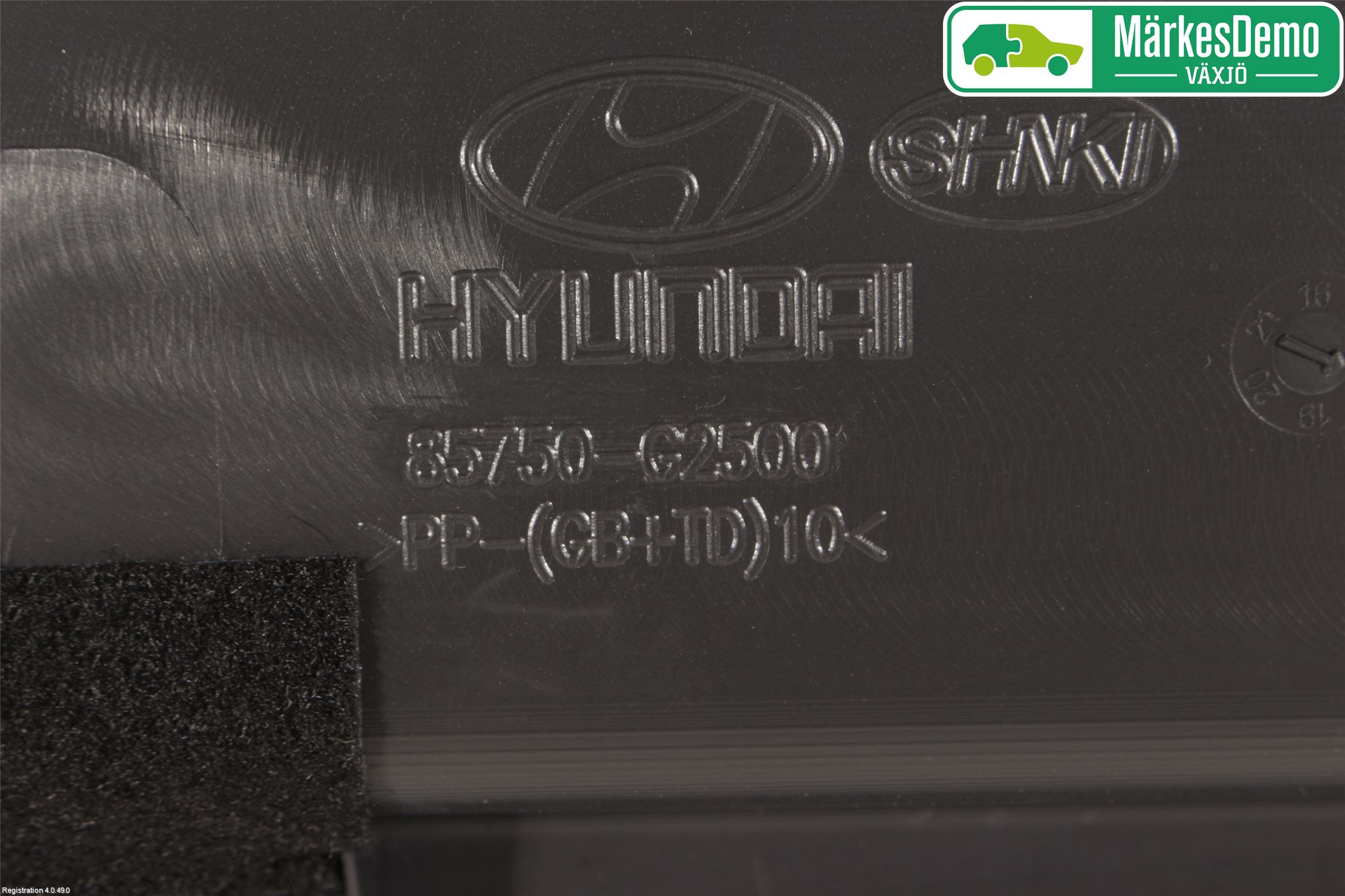 Hyundai IONIQ AE 17-22 Inredning Bakluckeklädsel