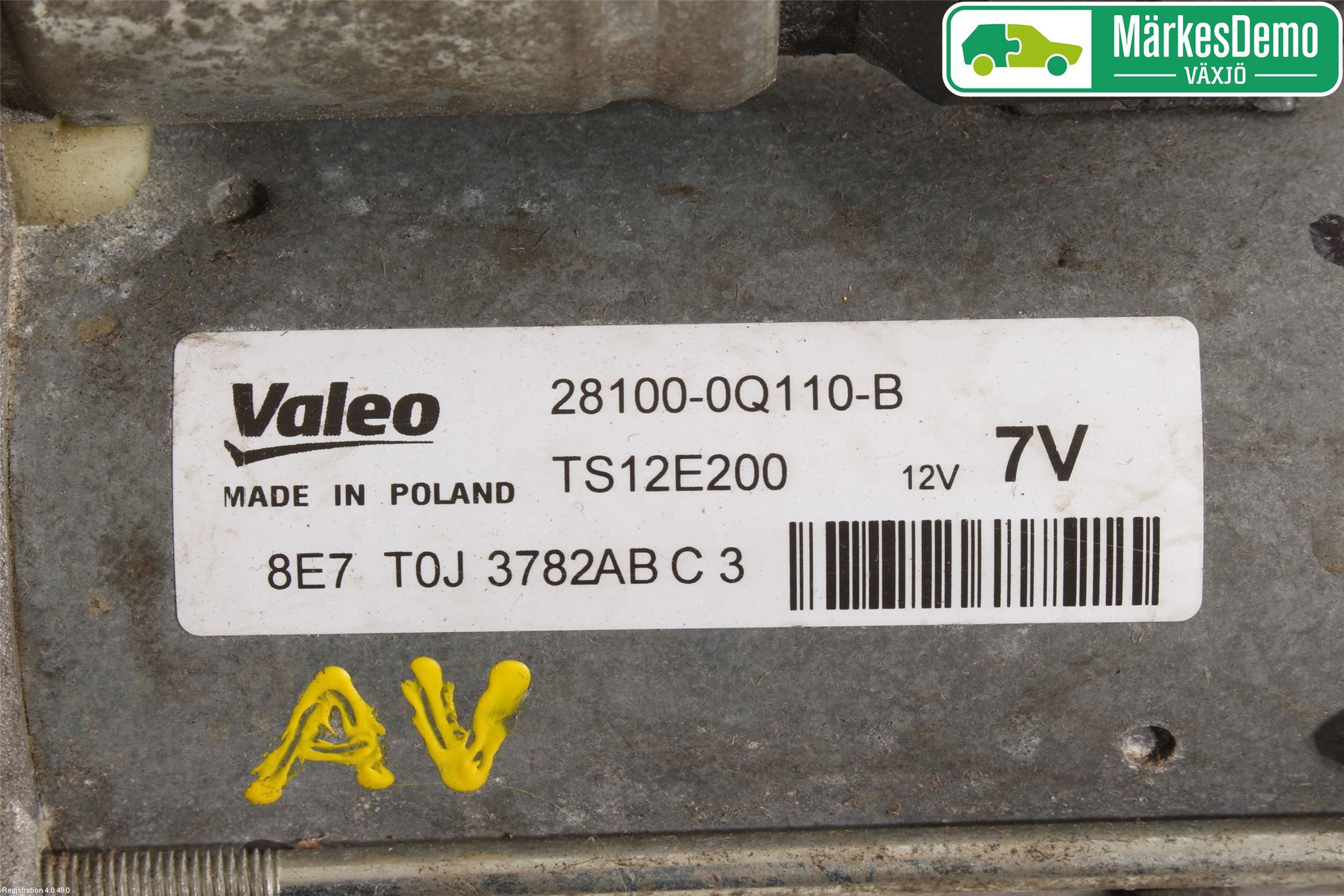 Toyota AYGO 15-21 Startmotor