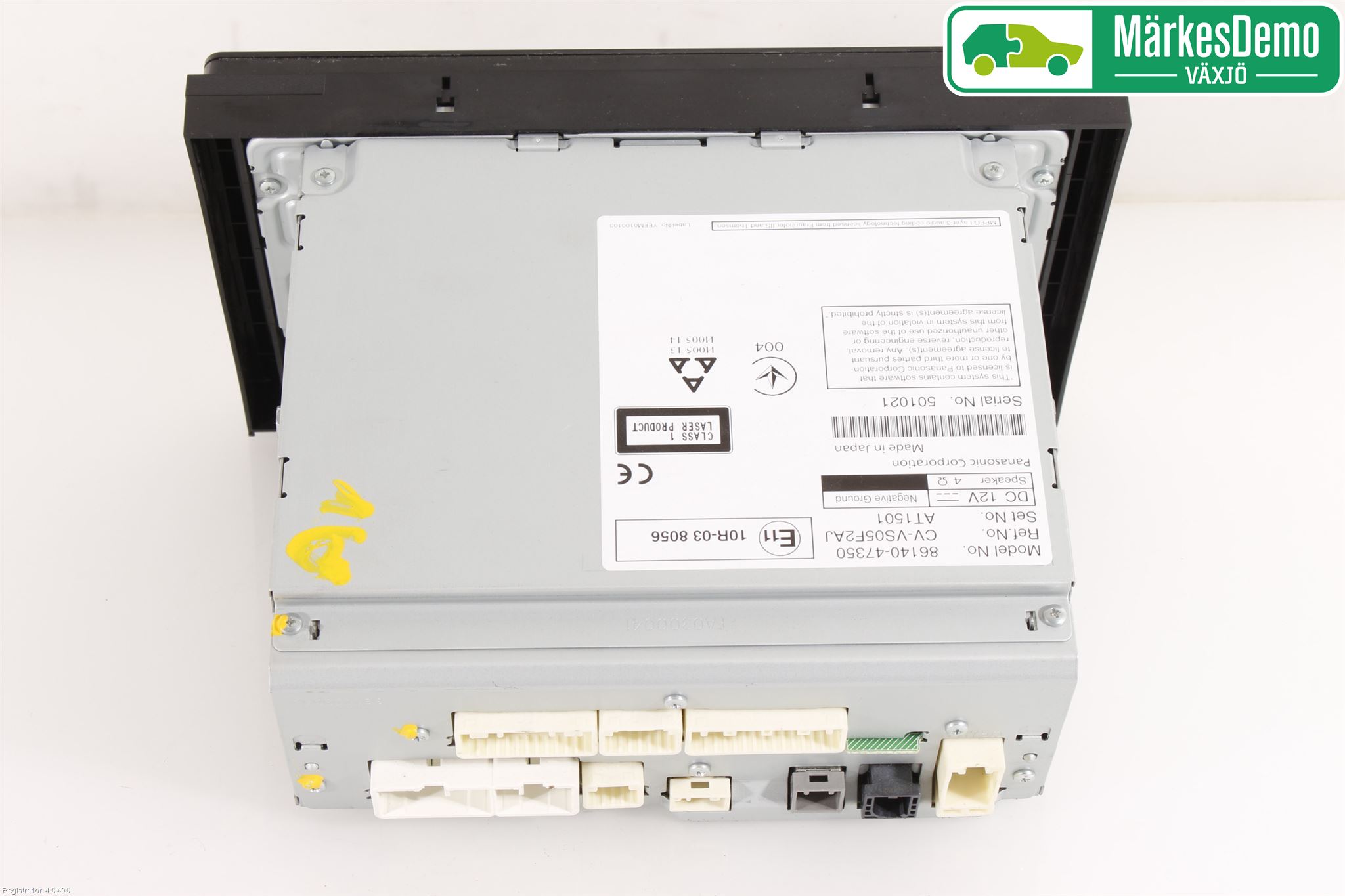 Toyota PRIUS (ZVW50) 16-21 Cd Radio - Multimediapanel