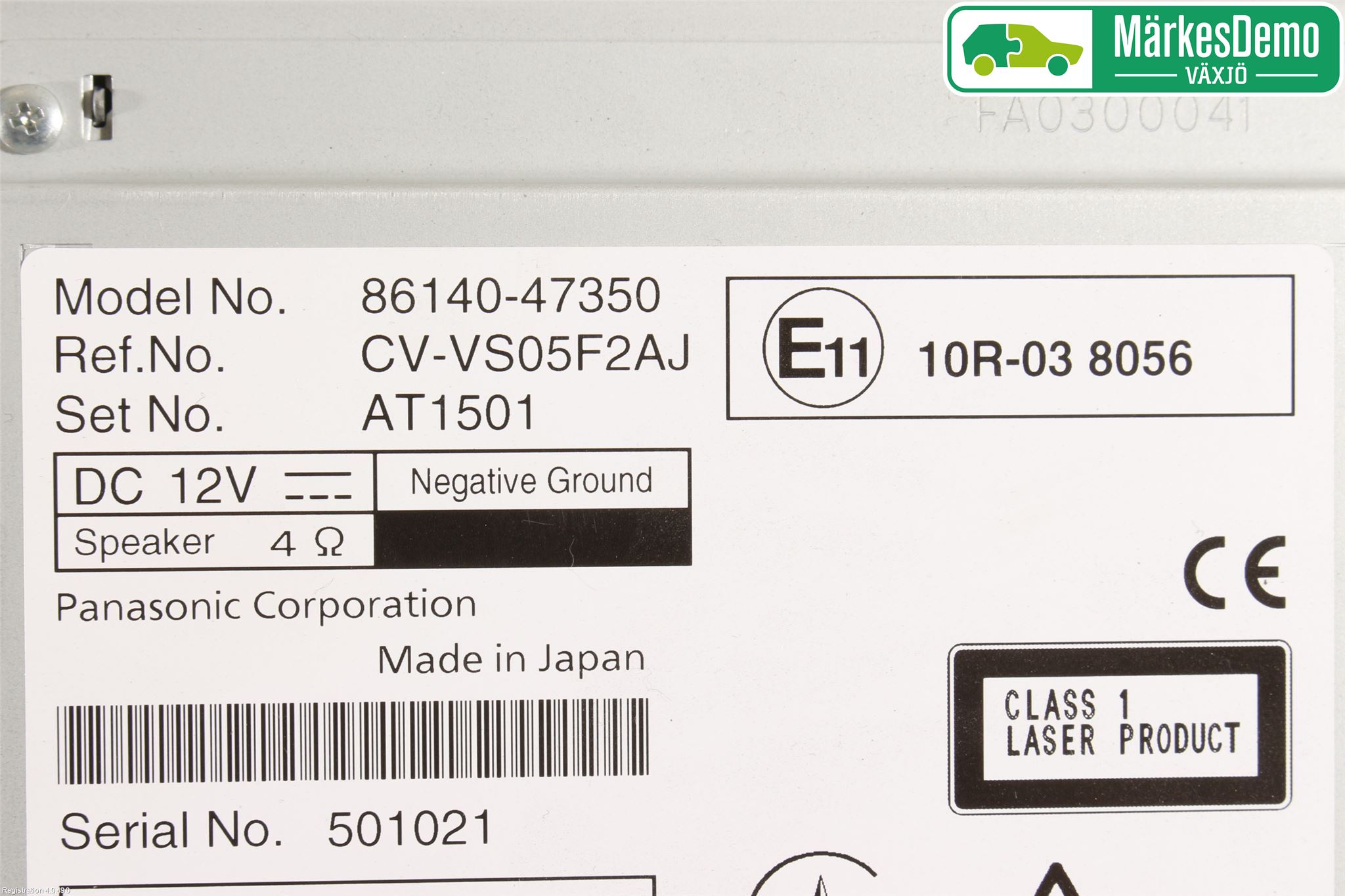 Toyota PRIUS (ZVW50) 16-21 Cd Radio - Multimediapanel