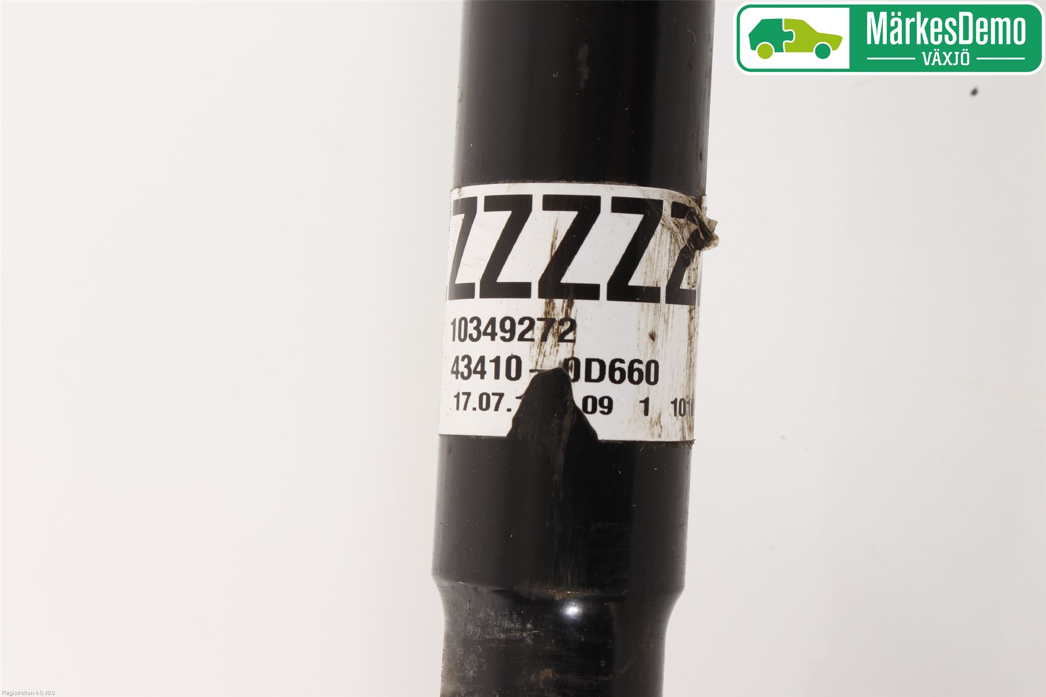 Toyota YARIS XP130 15-20 Drivaxel Fram Höger
