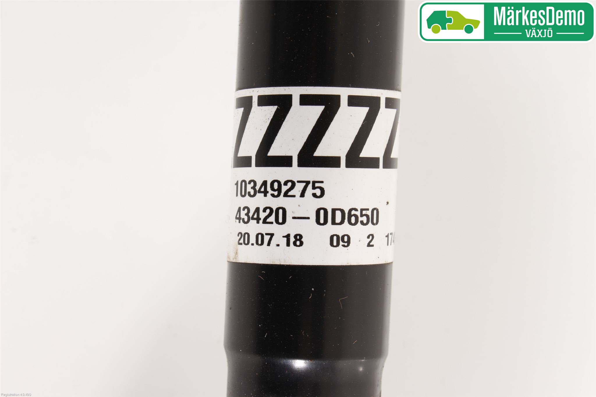 Toyota YARIS XP130 15-20 Drivaxel Fram Vänster