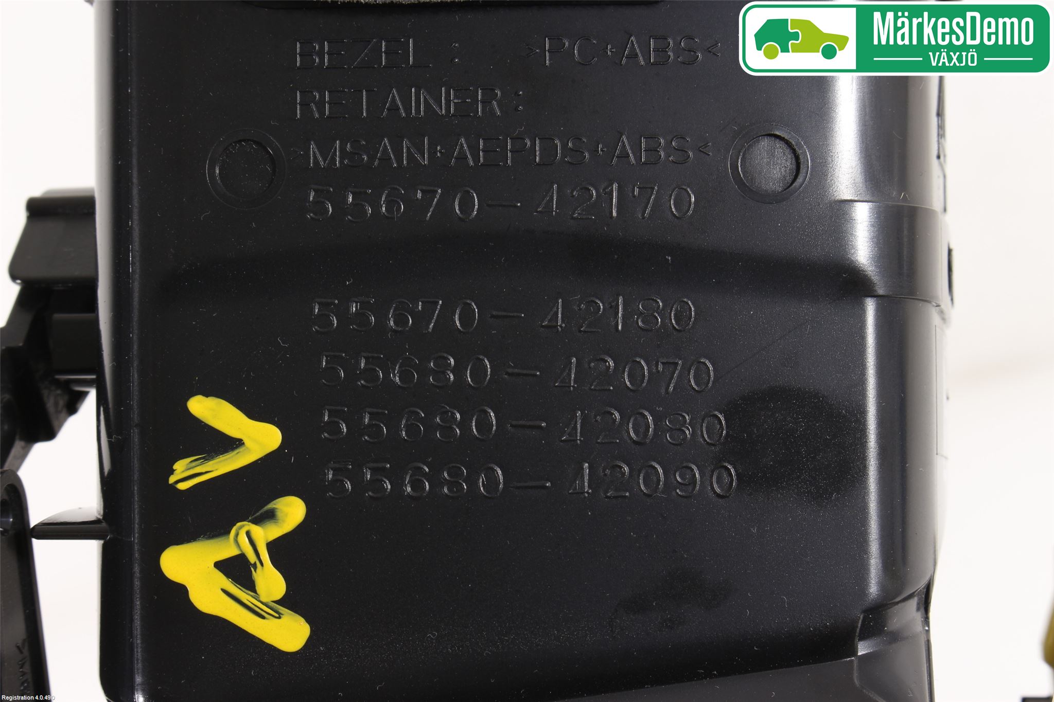 Toyota RAV4 13-18 Instrumentbräda Inlägg-Dekorlist