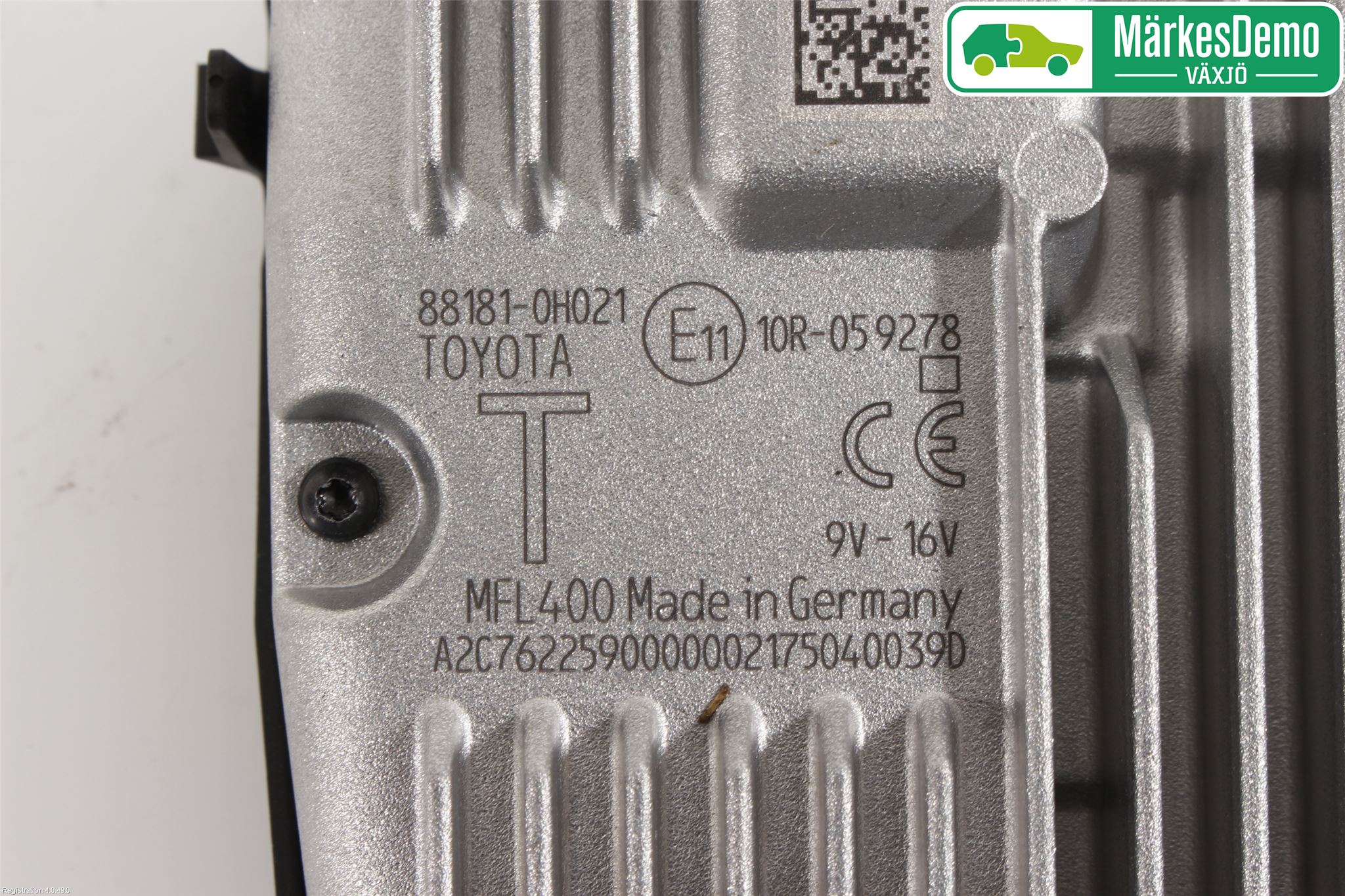 Toyota AYGO 15-21 Sensor Aktivt Kollisionsskydd