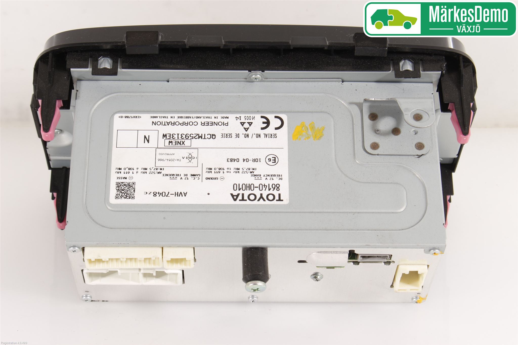 Toyota AYGO 15-21 Cd Radio - Multimediapanel