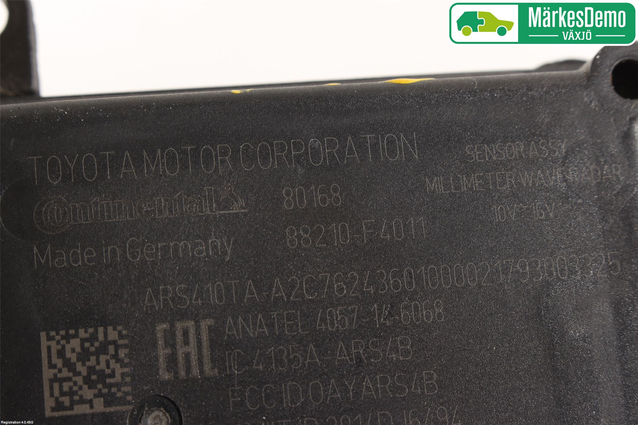 Toyota C-HR 16-23 Sensor Aktivt Kollisionsskydd