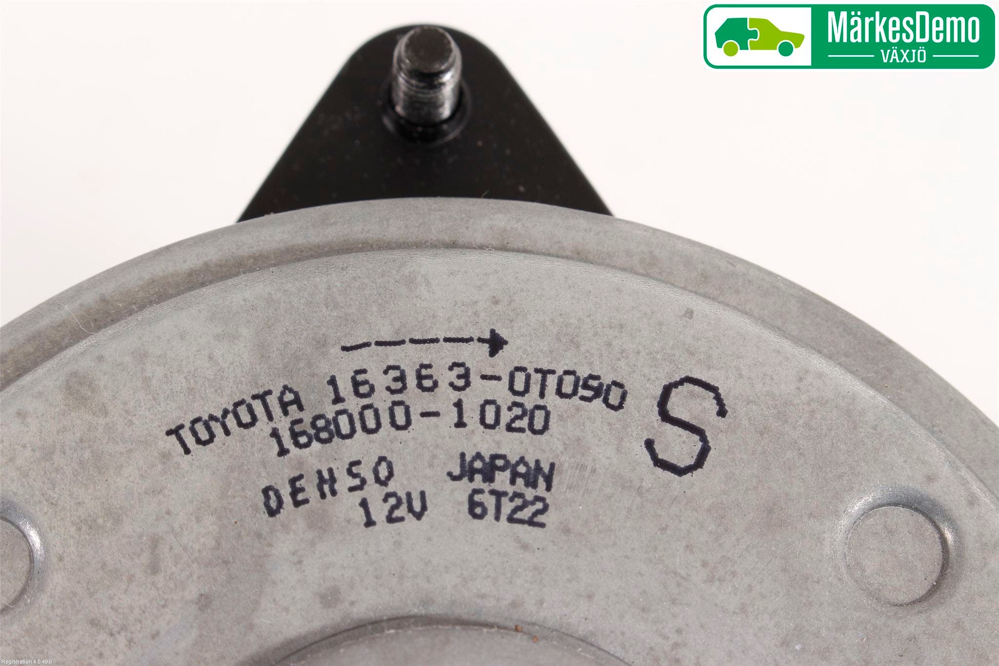 Toyota AURIS 13-19 Kylfläkt El