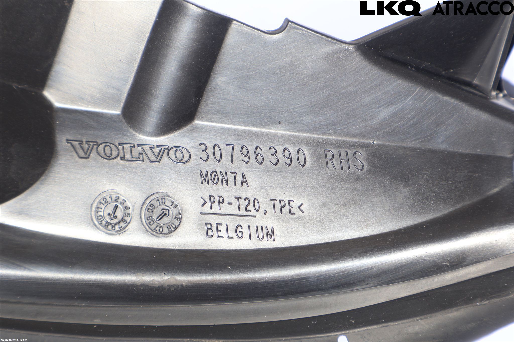 Volvo V70 08-13 Deflektor Plåt-Plast Kylning