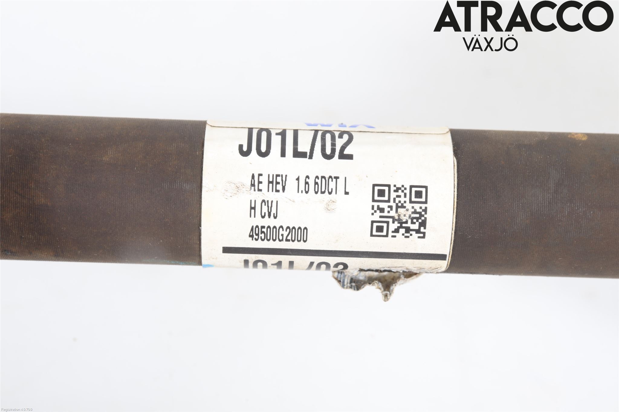 Hyundai IONIQ AE 17-22 Drivaxel Fram Vänster
