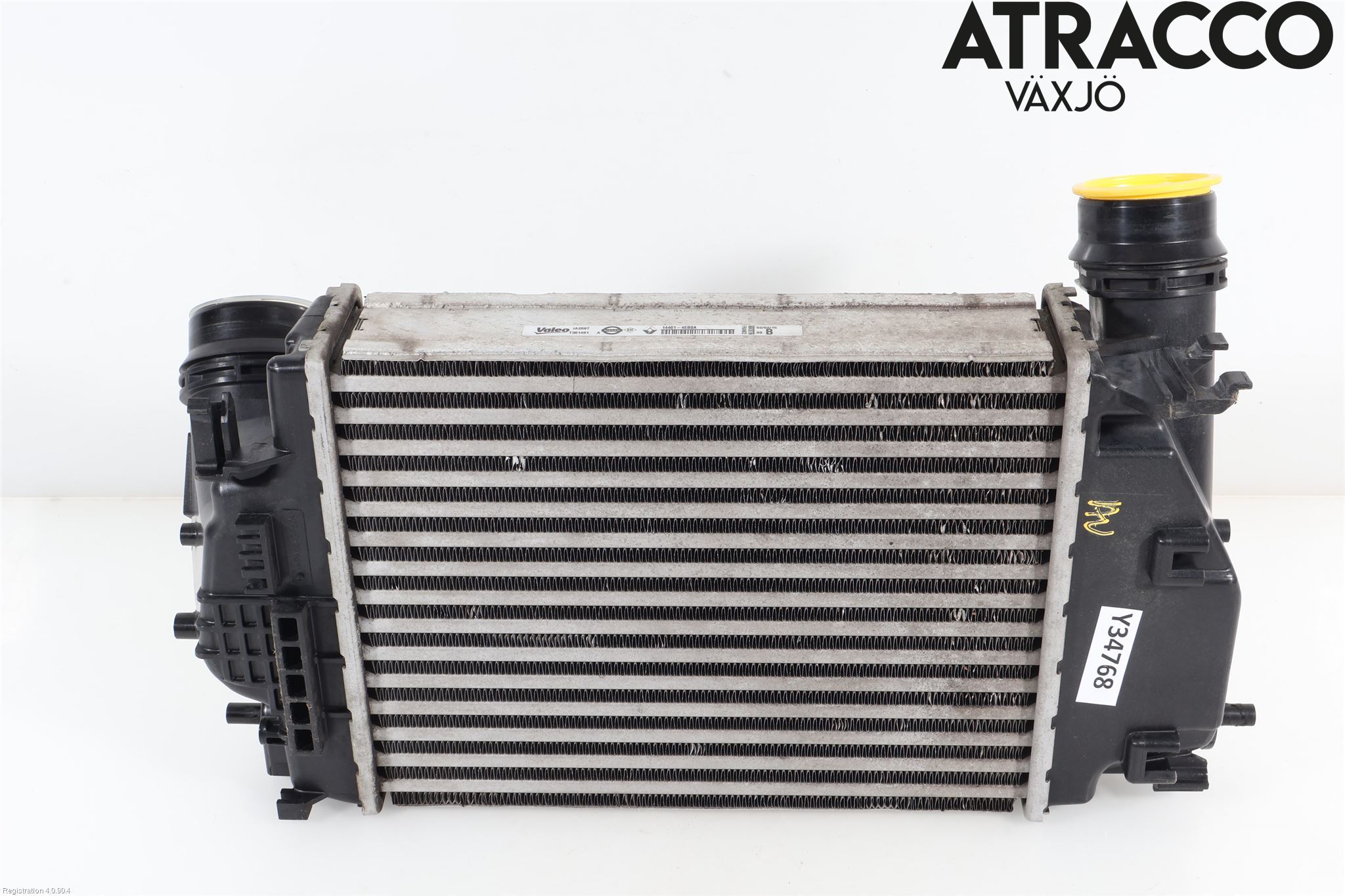 Nissan QASHQAI 14-17 Laddluft-Intercooler Kyl