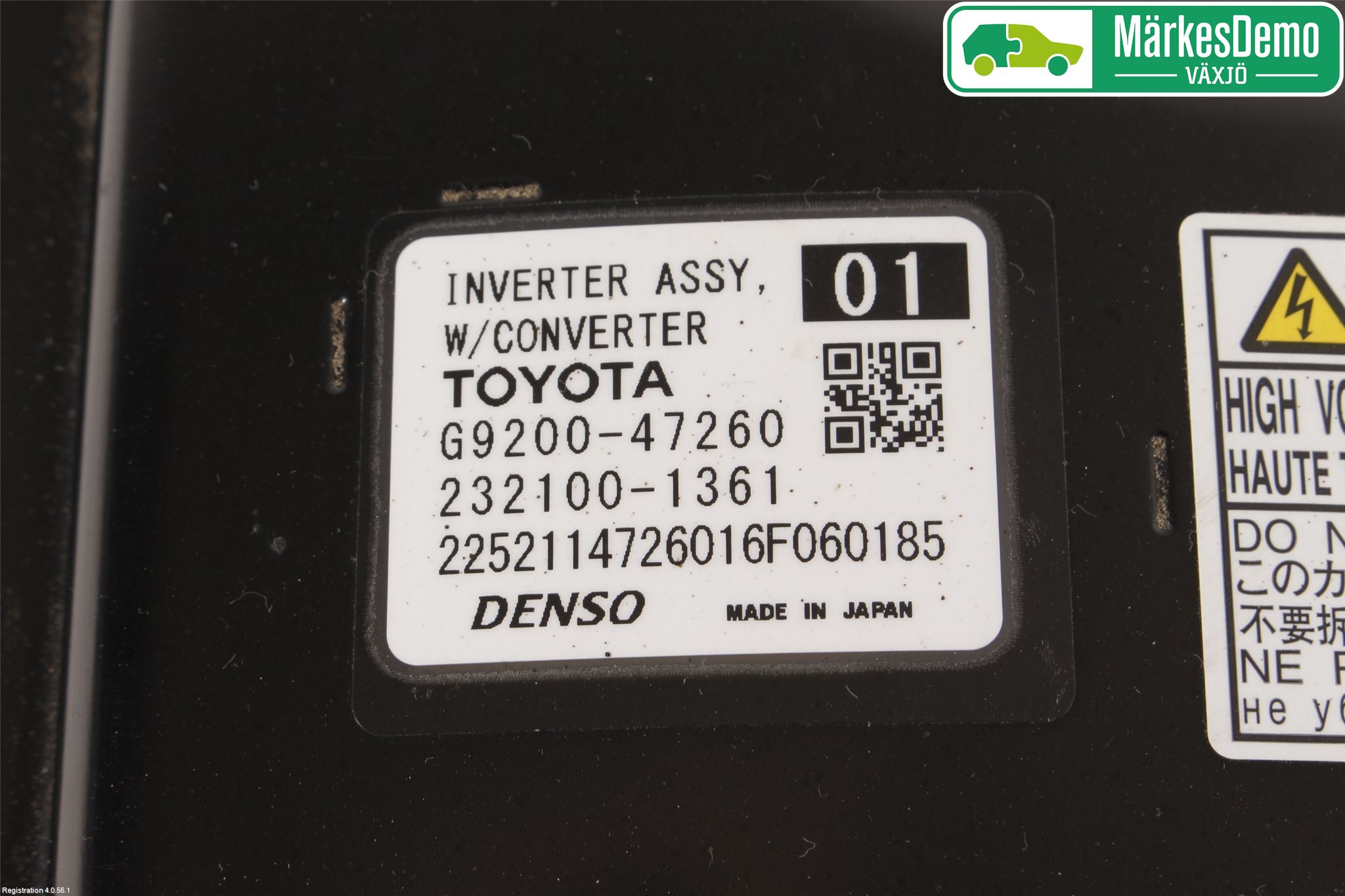 Toyota PRIUS (ZVW50) 16-21 Hybridconverter